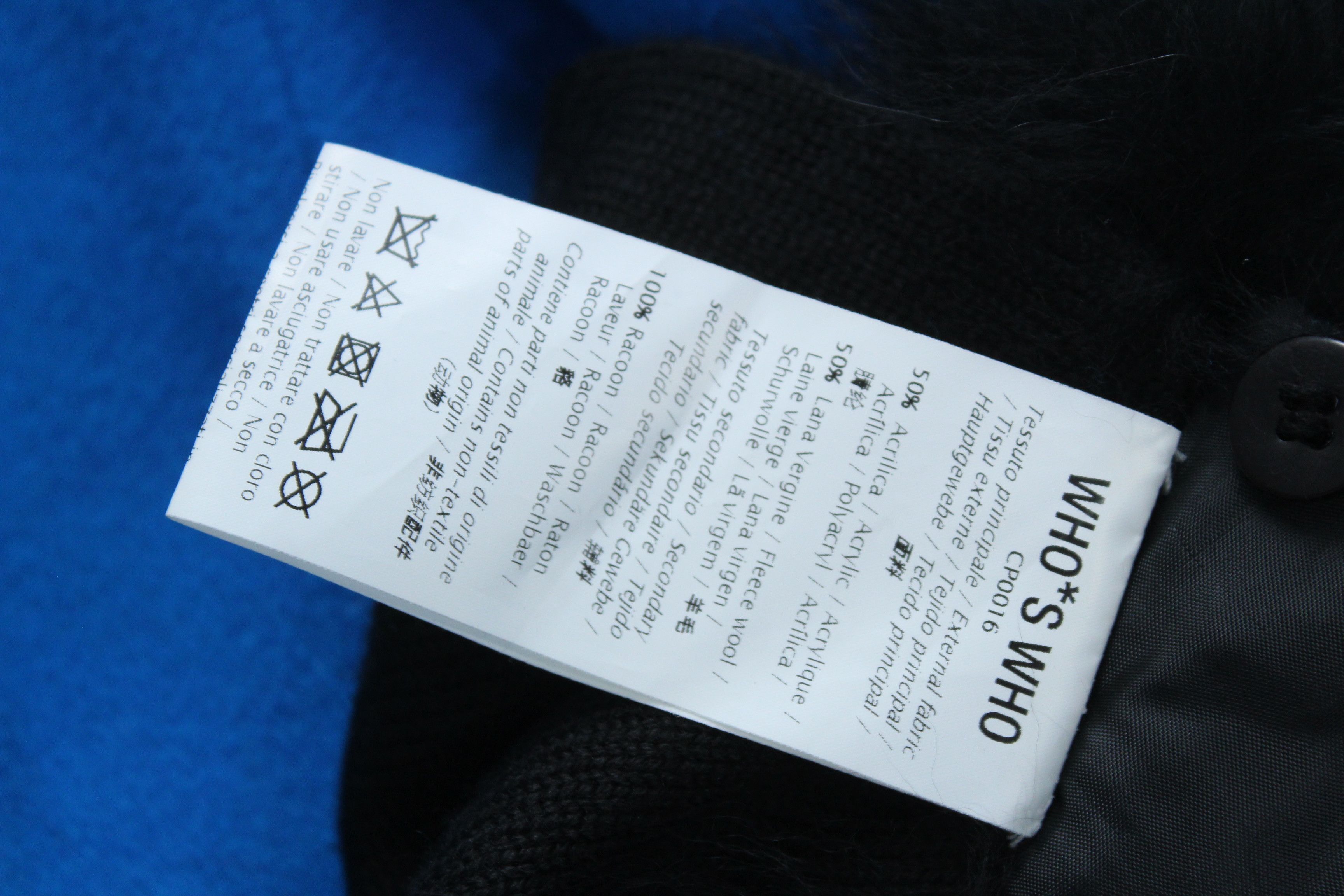 Other Who's Who Coat Wool Fur Womens Size 42 Hype Rare Size M / US 6-8 / IT 42-44 - 17 Thumbnail