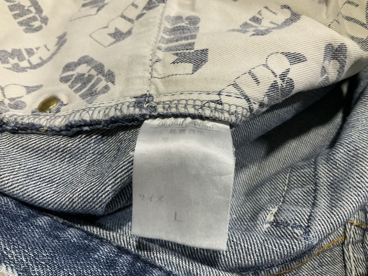 Hysteric Glamour × Japanese Brand × Vintage 🔥Archived Mad Hectic Baggy Denim Size US 34 / EU 50 - 12 Thumbnail