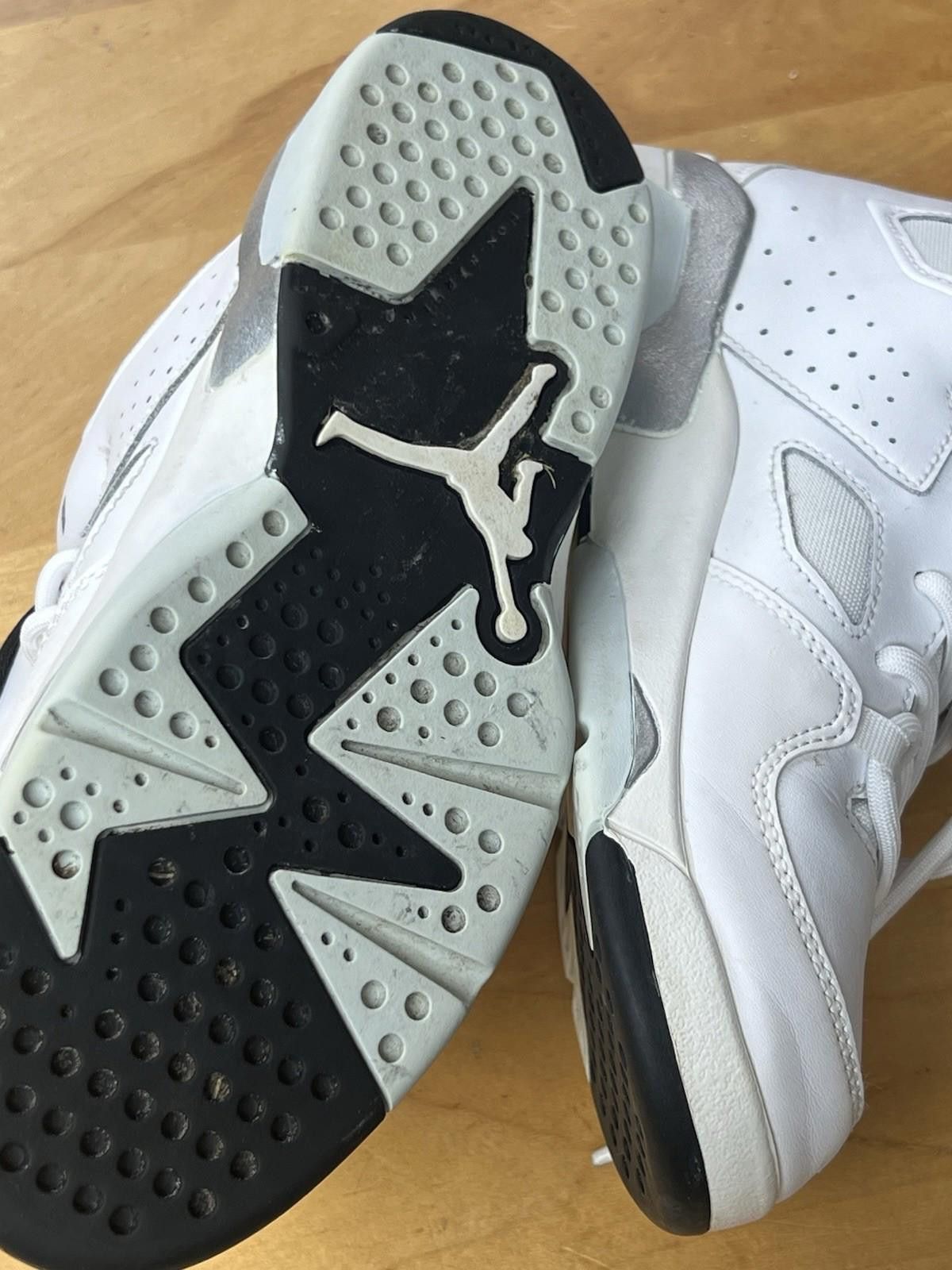 Nike Nike Jordan Flight Club 91 "White Metallic Silver" Size 2.5y Size ONE SIZE - 9 Thumbnail