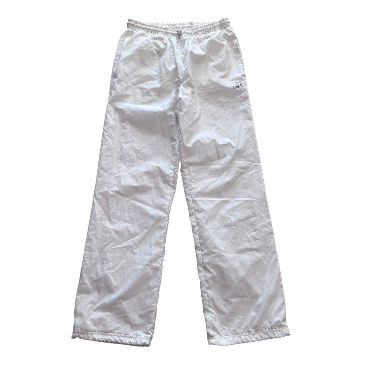 Reebok Reebok White Track Pants Women’s Size S Mesh Lined Polyester Size 27" / US 4 / IT 40 - 1 Thumbnail