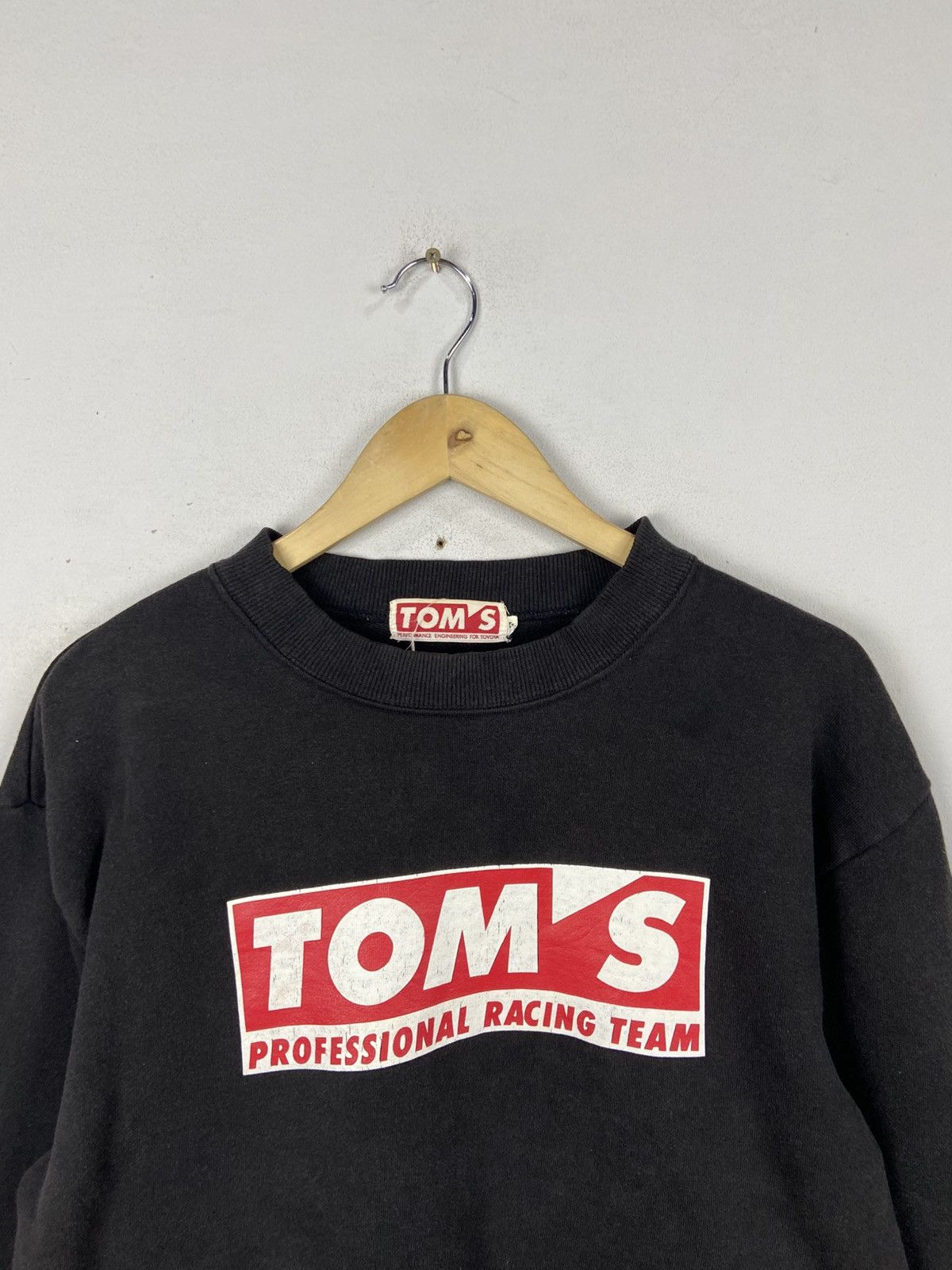 Toms × Vintage Vintage Toms Pro Racing Team All Logo Sweatshirt Size US L / EU 52-54 / 3 - 2 Thumbnail