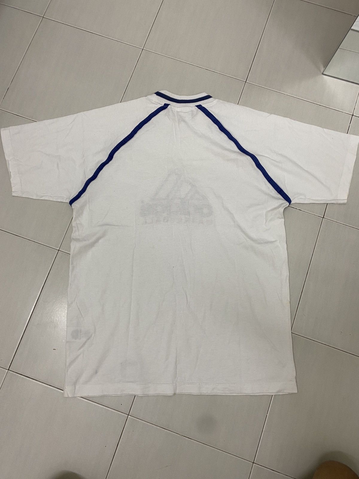 Adidas × Vintage VINTAGE 90s ADIDAS BASKETBALL T-SHIRT Size US L / EU 52-54 / 3 - 2 Thumbnail