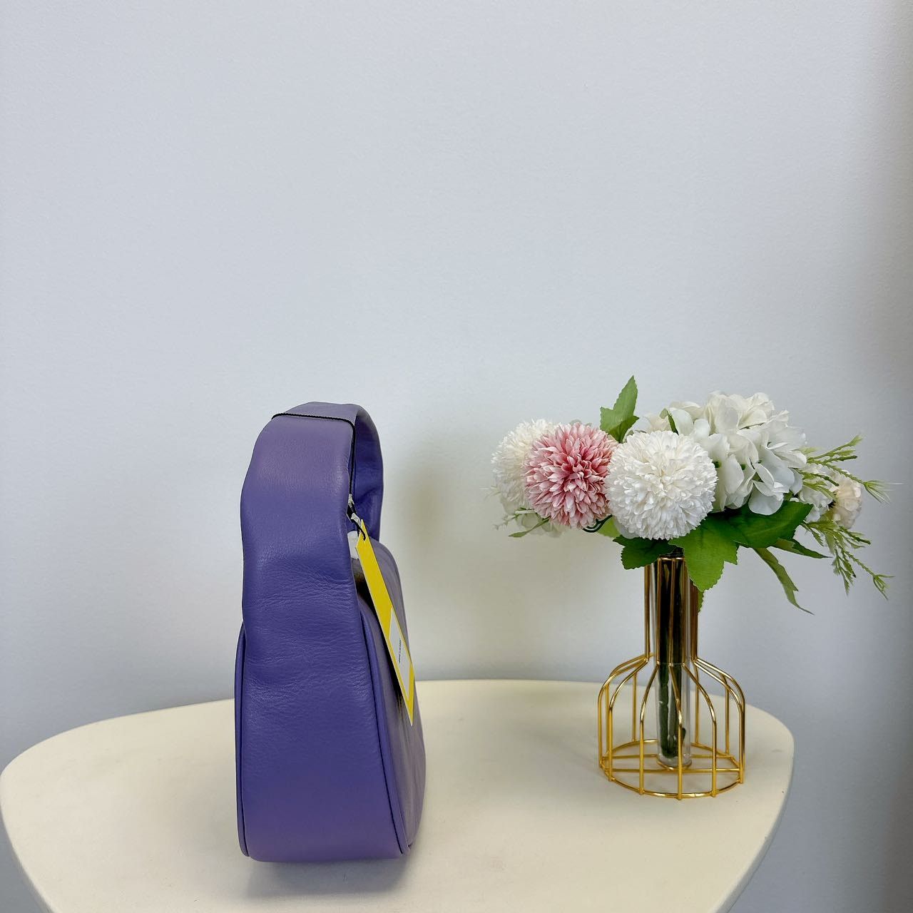 Marc Jacobs MARC JACOBS Purple Mini 'The Pushlock' Bag Size ONE SIZE - 5 Thumbnail