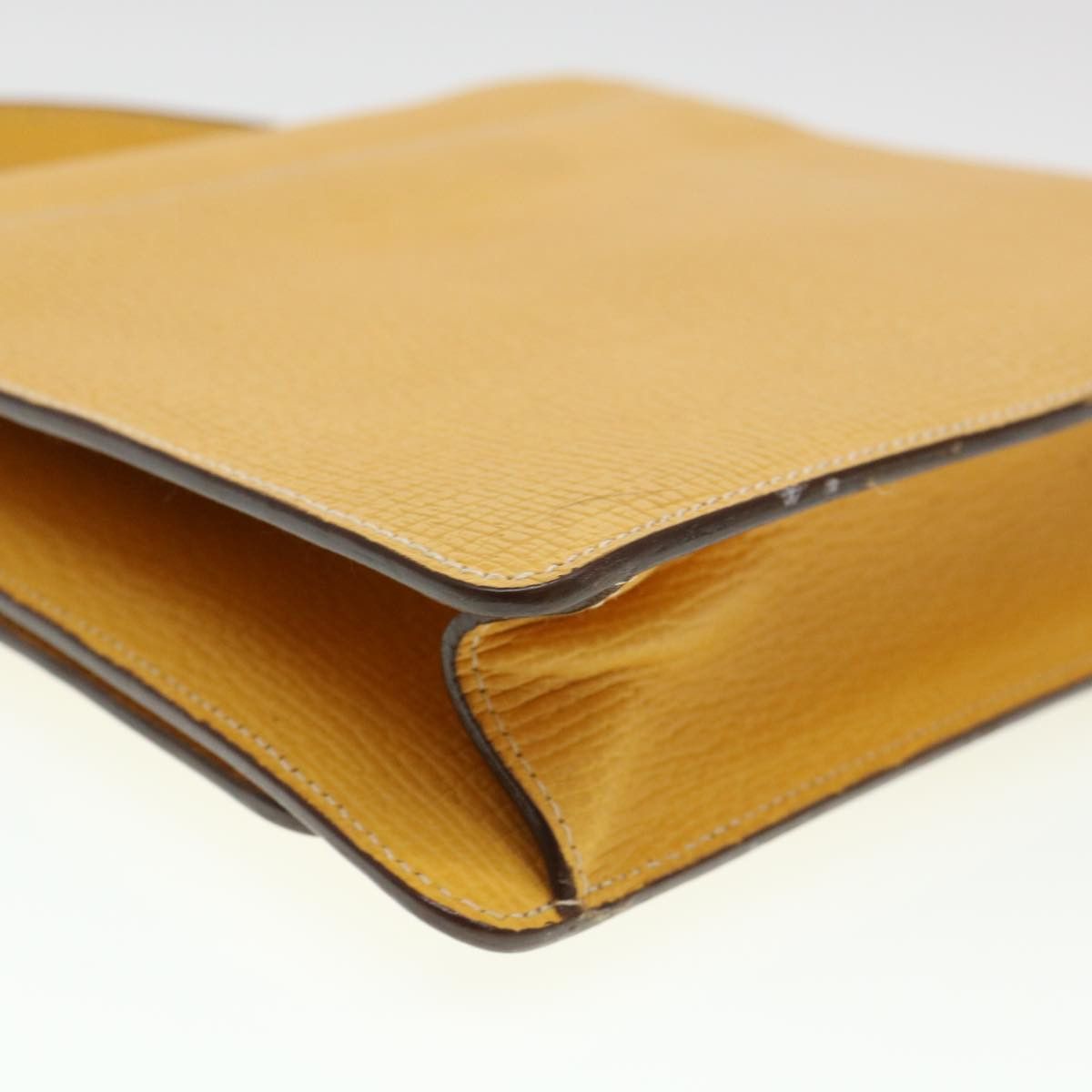 Loewe LOEWE Barcelona Hand Bag Leather Yellow Size ONE SIZE - 16 Thumbnail
