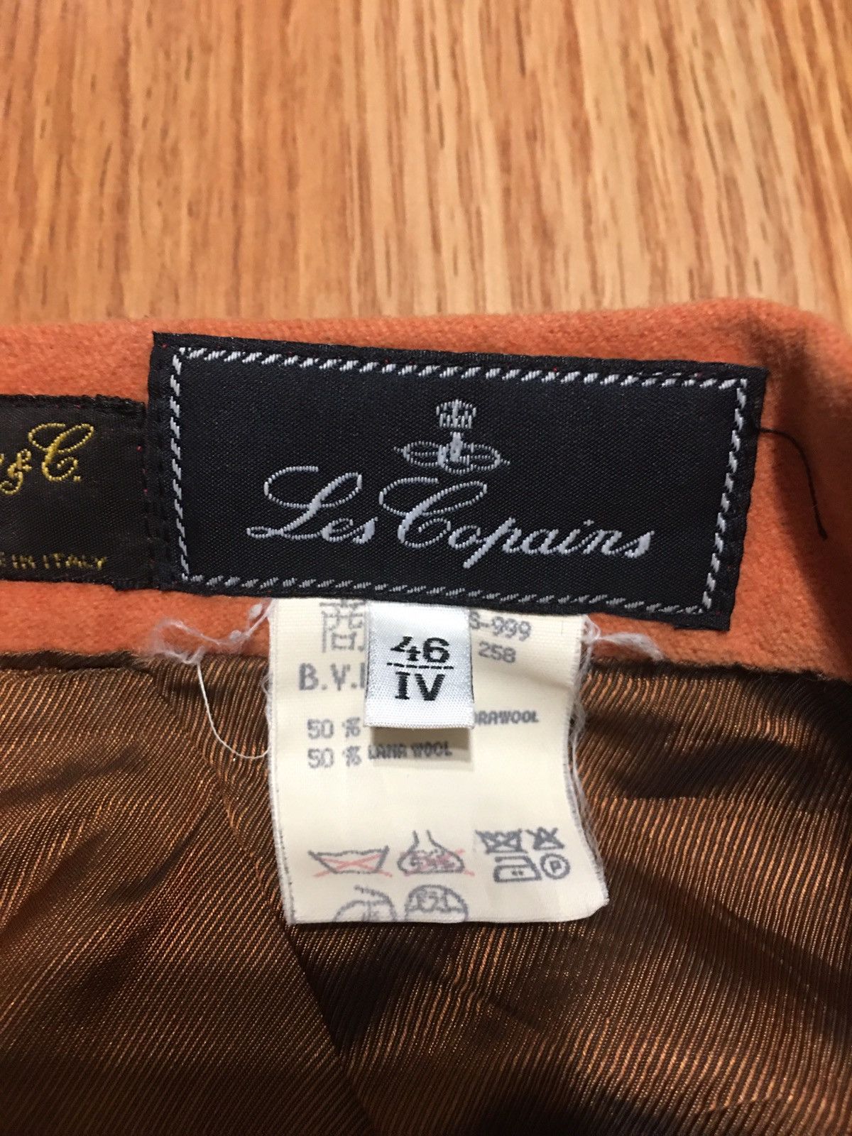 Les Copains Les Copains Loro Piana Angora Wool Women Skirt EU 46 Size 32" / US 10 / IT 46 - 8 Thumbnail