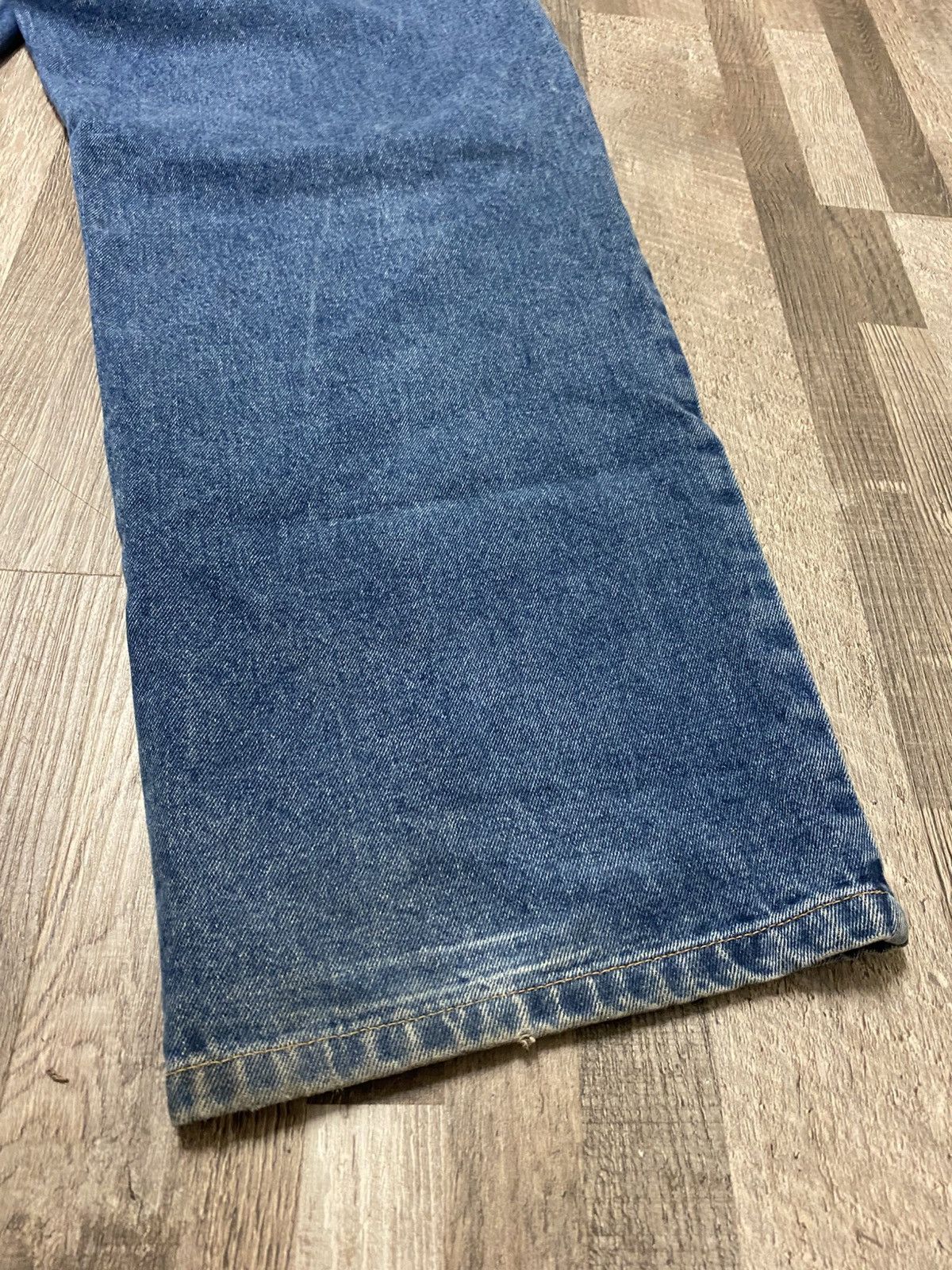 Polo Ralph Lauren × Ralph Lauren × Vintage Vintage Polo Jeans Ralph Lauren Baggy Blue Denim Banner Y2K Size US 34 / EU 50 - 8 Thumbnail
