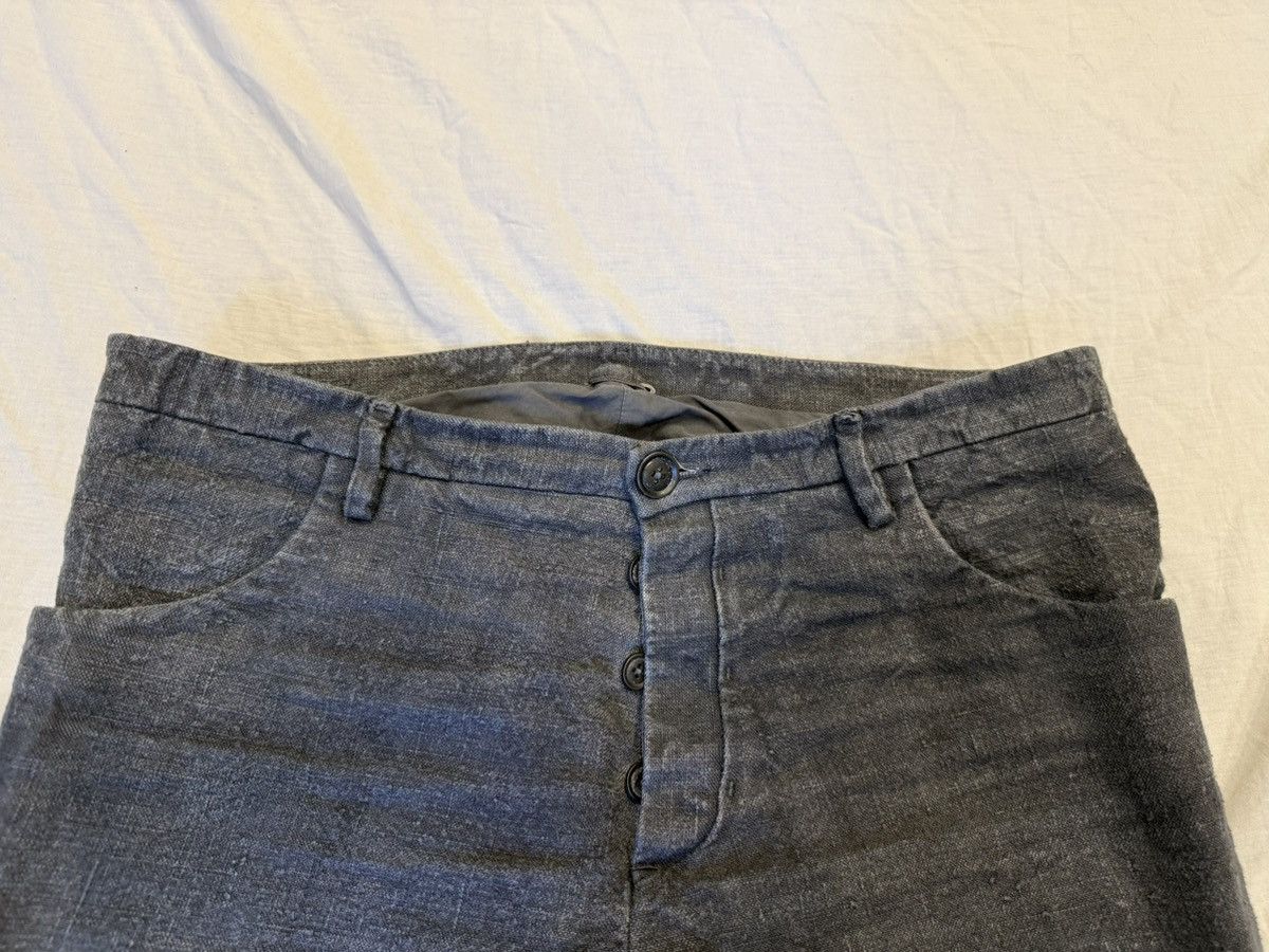 Label Under Construction Grey military tent fabric pants Size US 32 / EU 48 - 3 Thumbnail