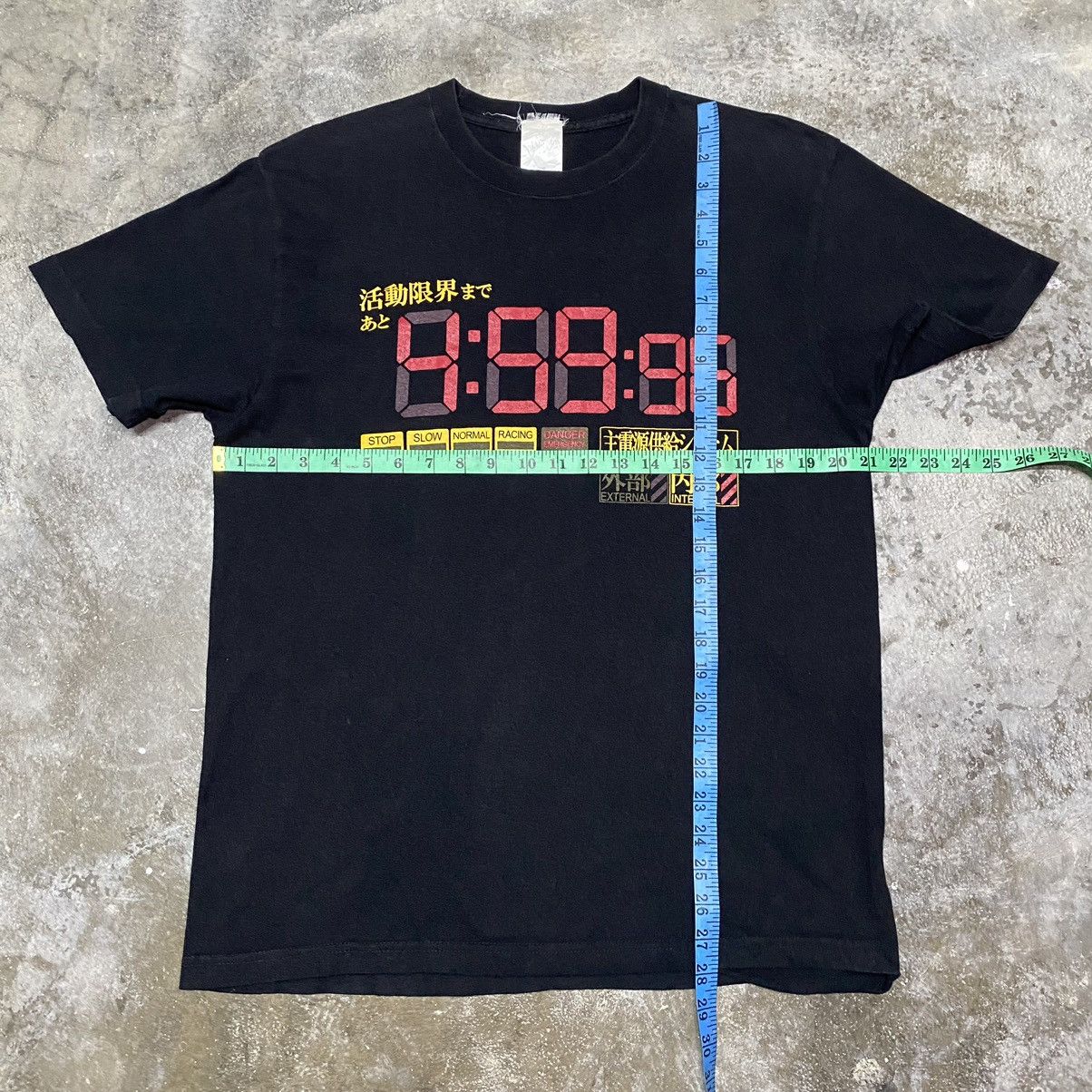 Anime × Vintage VINTAGE EVANGELION TIMER ANIME COSPA T SHIRT Size US L / EU 52-54 / 3 - 9 Thumbnail