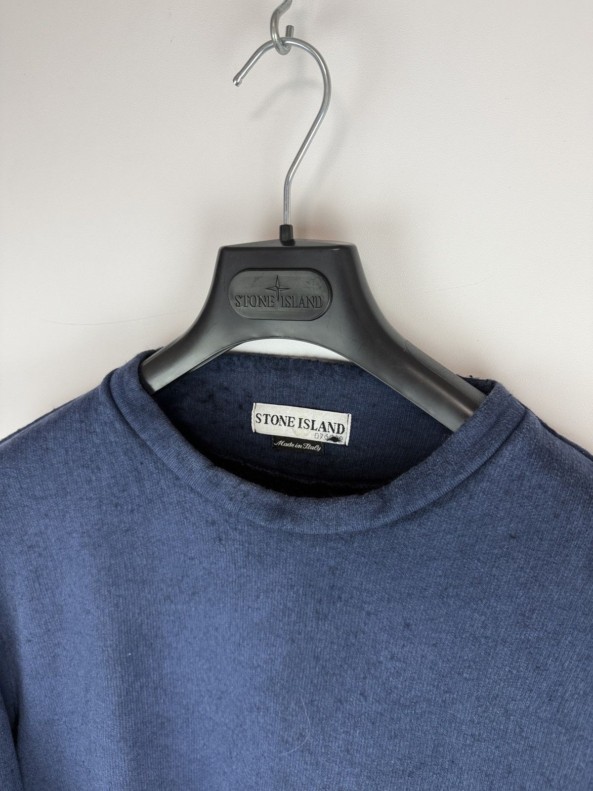Stone Island Blue Stone Island Vintage sweater Size US L / EU 52-54 / 3 - 4 Thumbnail
