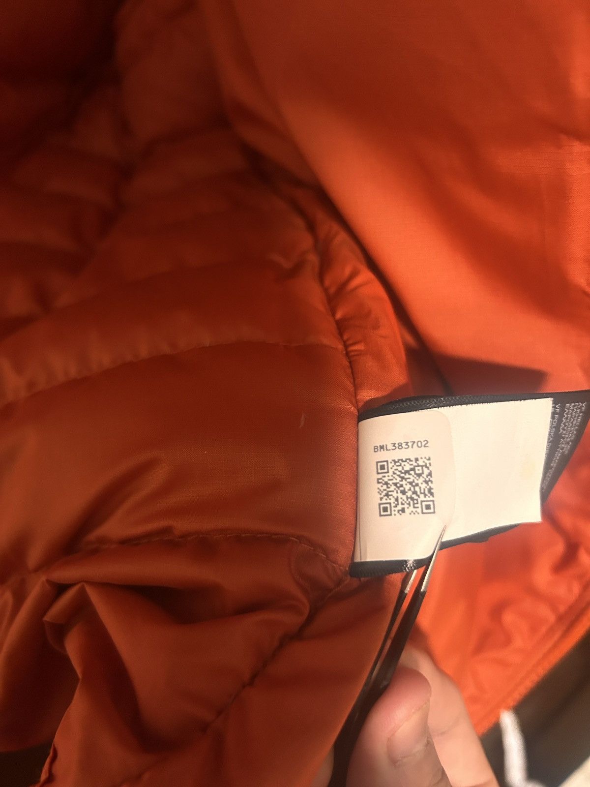 The North Face Orange North Face Puffer Size US M / EU 48-50 / 2 - 4 Thumbnail