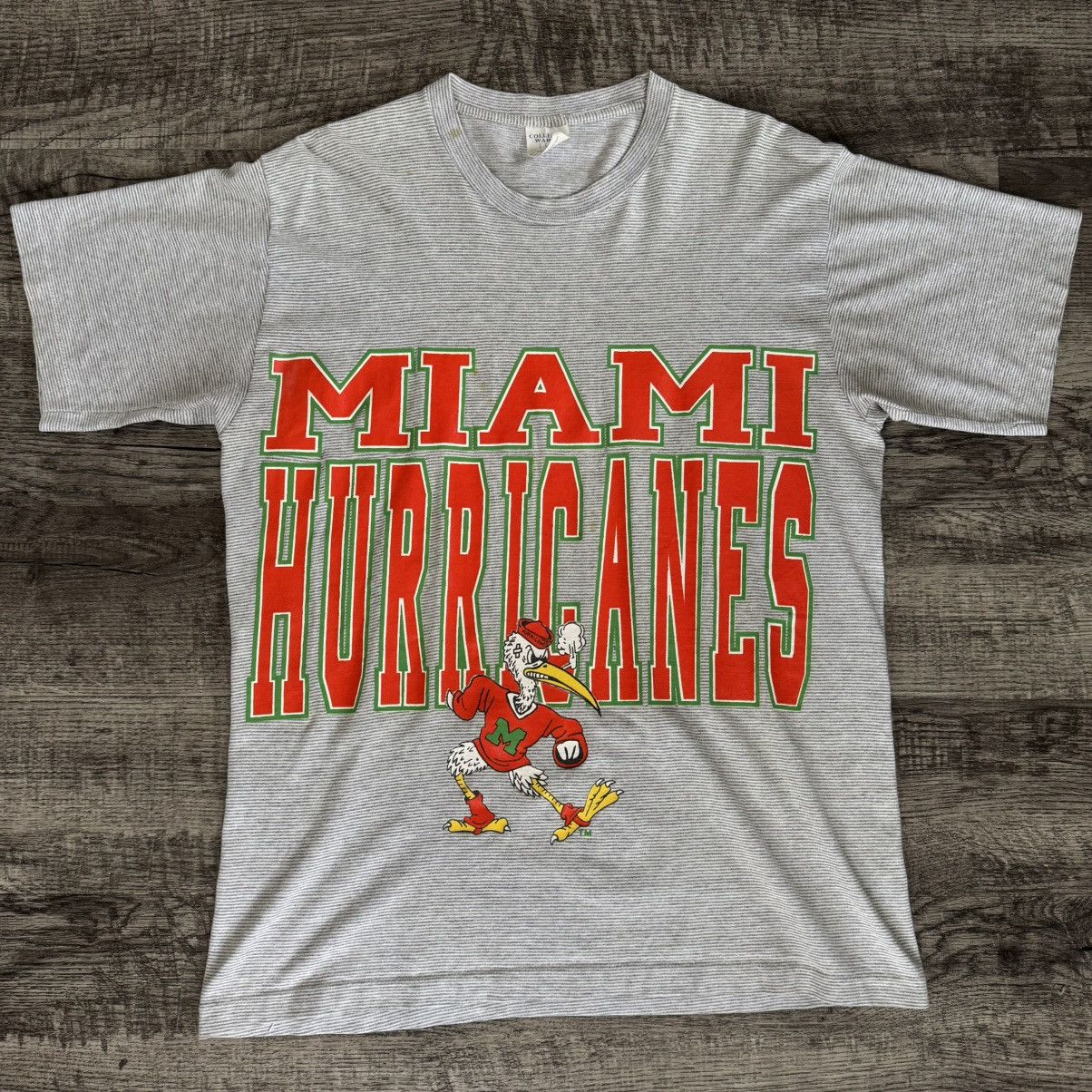Vintage Miami Hurricanes Tee Size US L / EU 52-54 / 3 - 1 Thumbnail