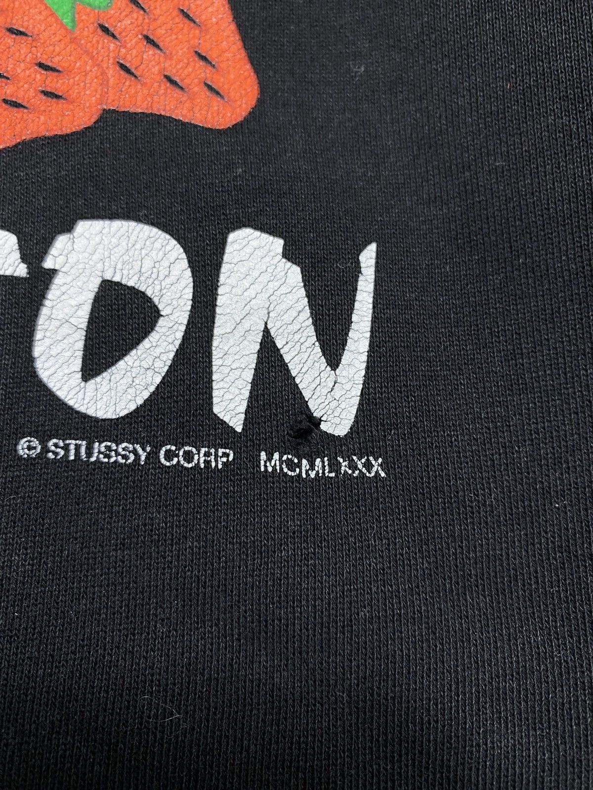 Stussy × Vintage Stussy black skate sweatshirt gorpcore streetwear Size US M / EU 48-50 / 2 - 4 Thumbnail