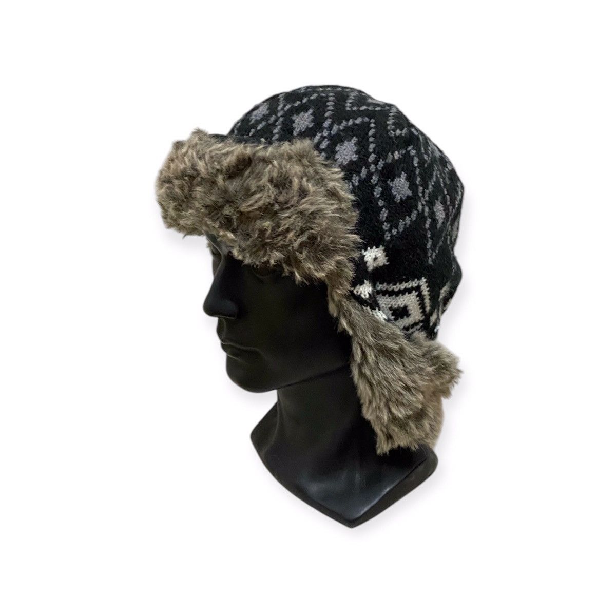 H&M H&M Earflap Beanie Hat Size ONE SIZE - 1 Thumbnail