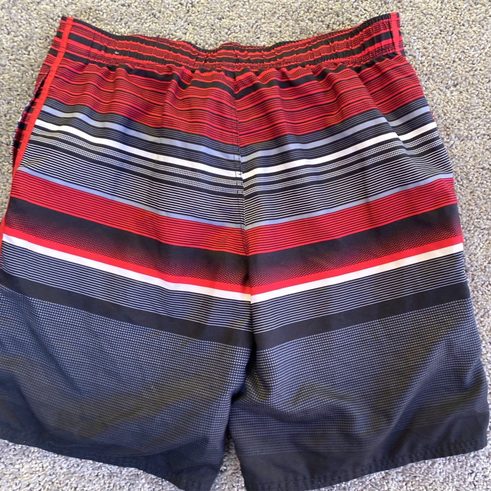 Ocean Pacific Ocean Pacific Board Shorts Men's L Lined 36-38 Swim Surf Water Red Black Size US 33 - 2 Thumbnail