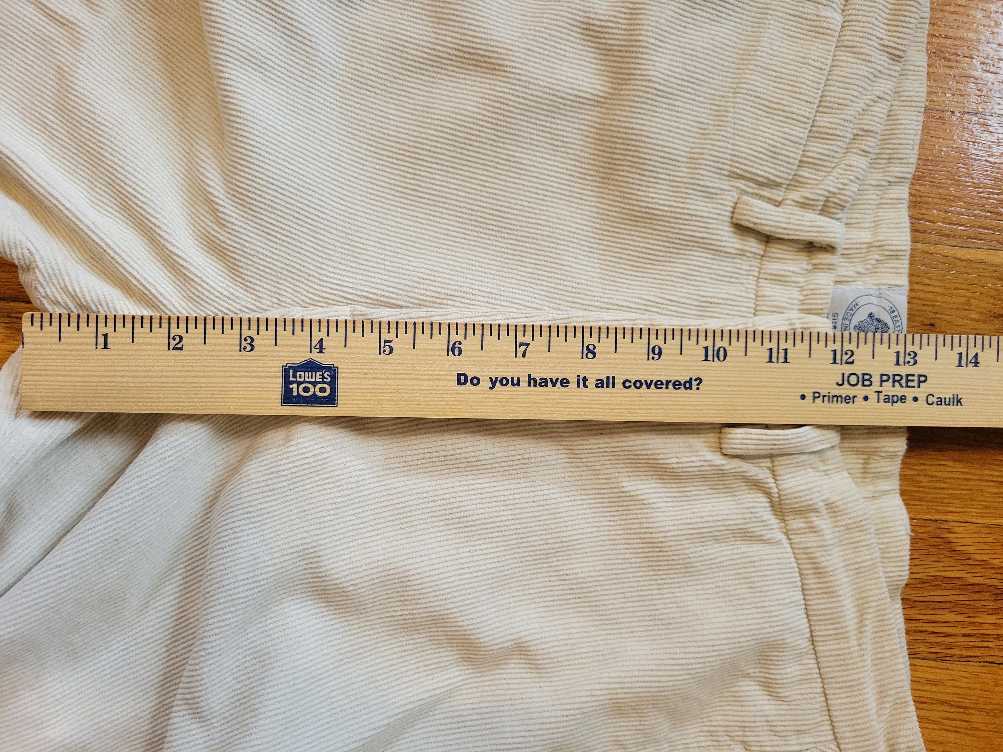 18 East Eide Chino Corduroy Size US 29 - 7 Thumbnail