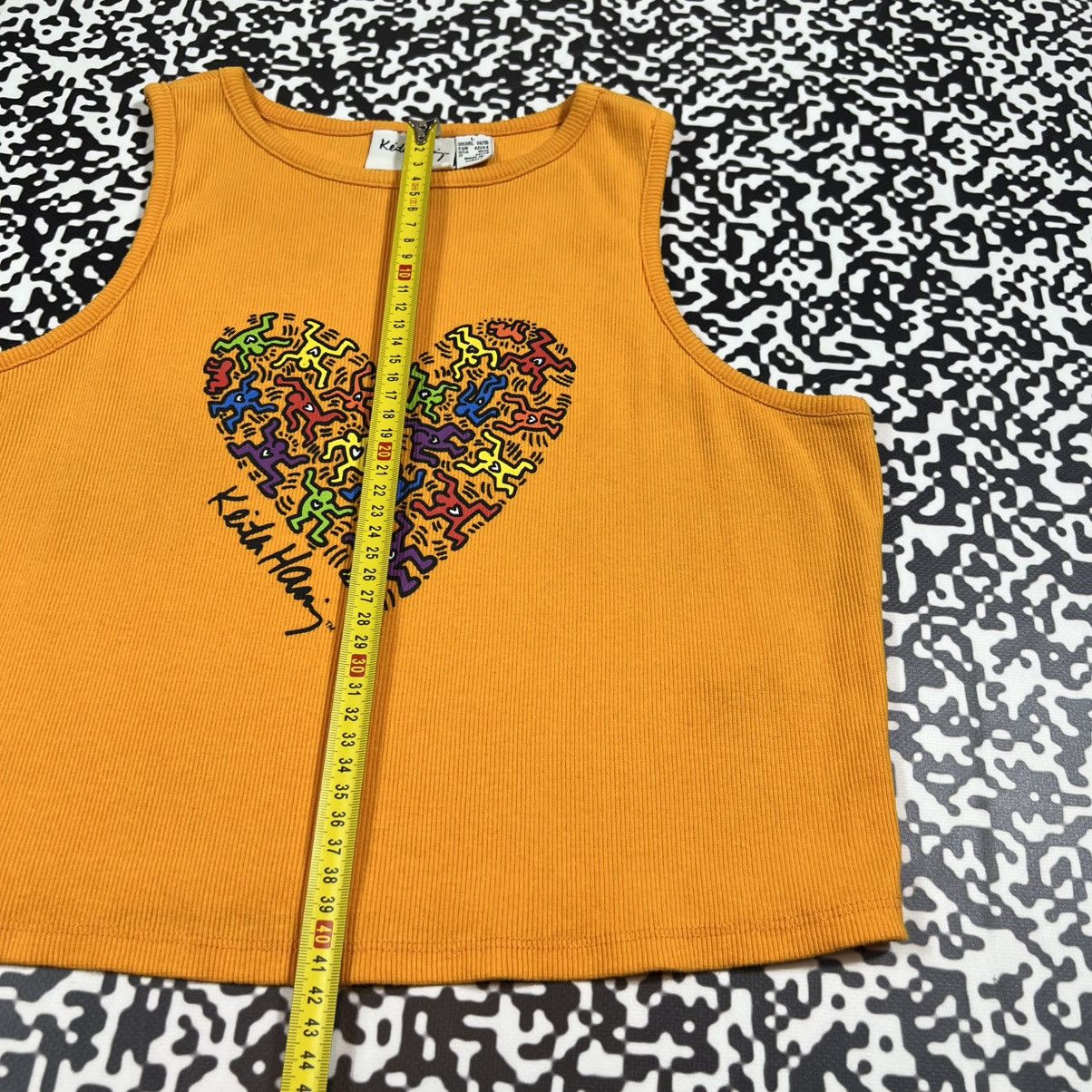 Keith Haring Vintage Y2K Keith Haris Retro Art Style Tank Top Sleeveless Size M / US 6-8 / IT 42-44 - 13 Thumbnail
