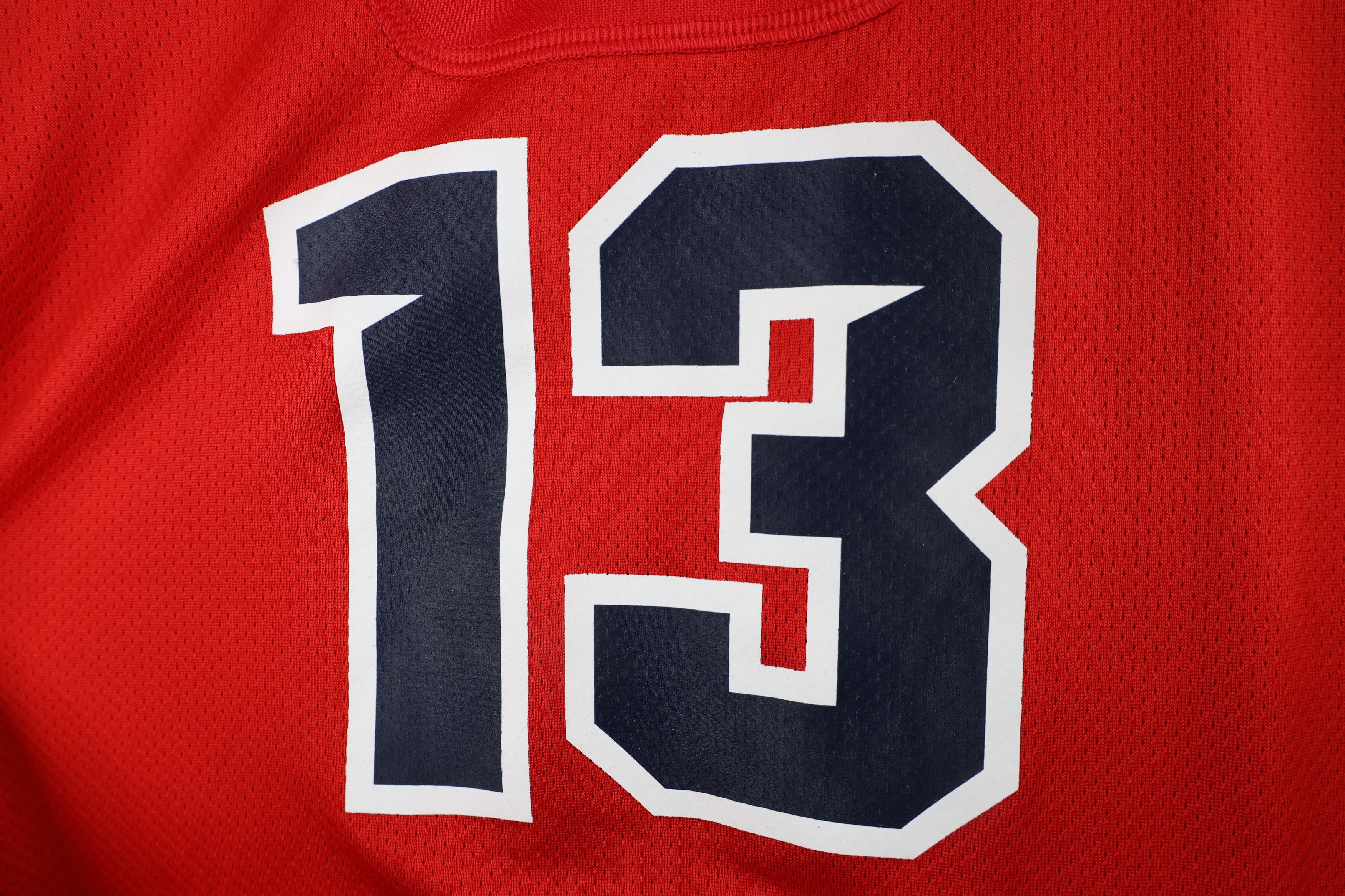 Nike × Vintage Nike Team USA Short Sleeve Softball Jersey Shirt Red #13 Size M / US 6-8 / IT 42-44 - 11 Thumbnail