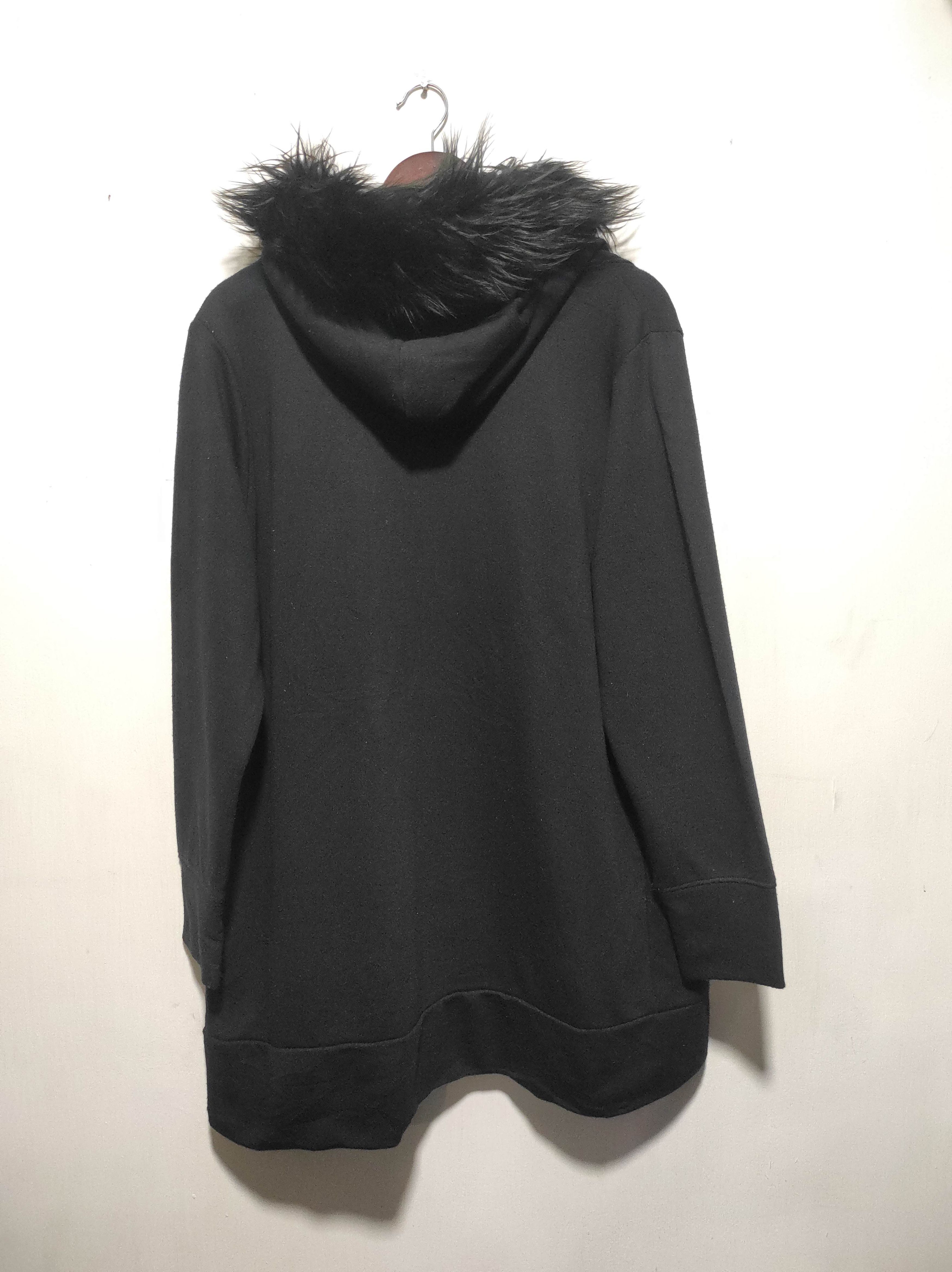 Hysteric Glamour Plaisir Black Zip Fur Hoodie Ifsixwasnine Lgb Style Size US L / EU 52-54 / 3 - 14 Thumbnail