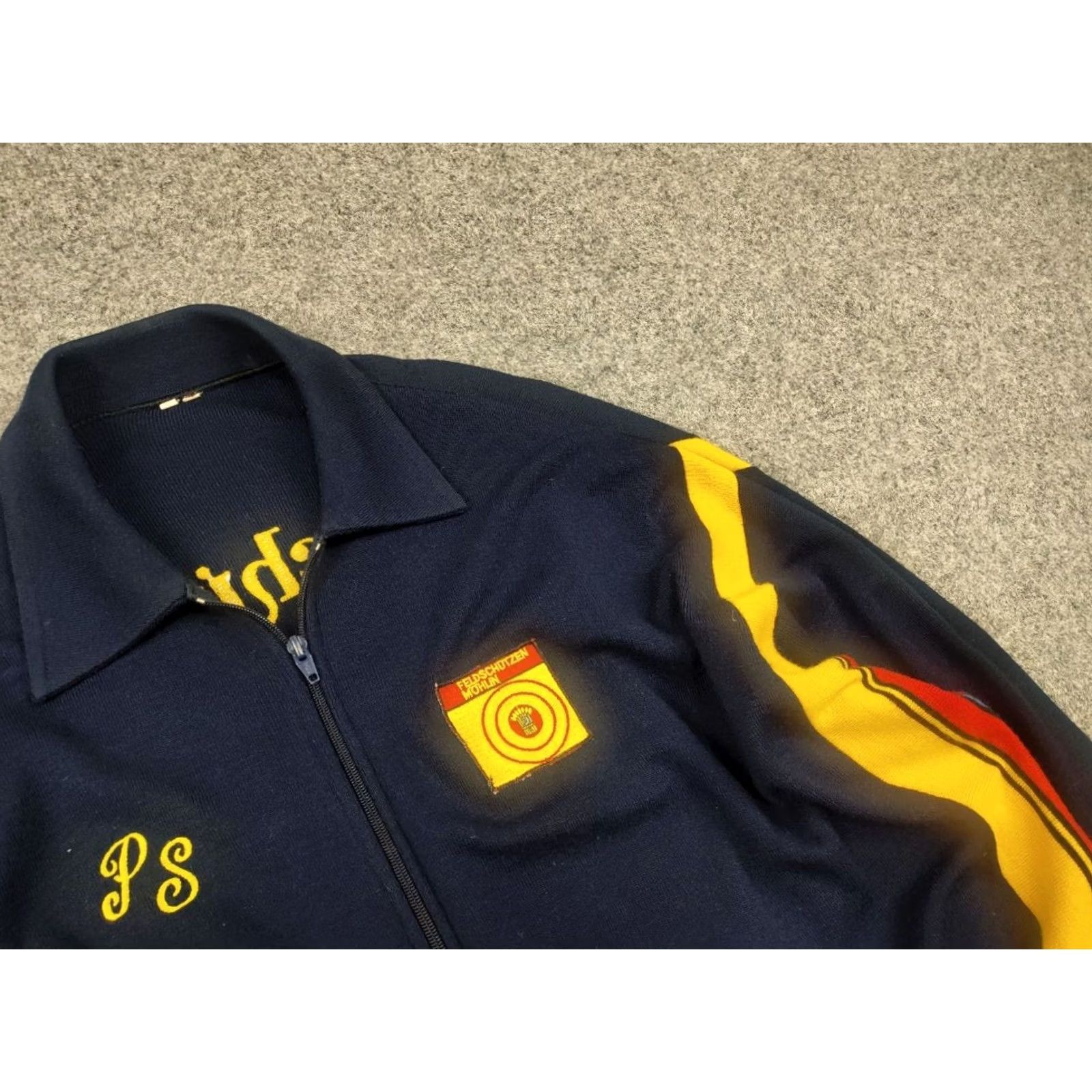 Vintage VINTAGE Befa Track jacket Wool Embroidered Blue 70s FFA Feldschützen Mohlin Wool Embroidered logo, Size L, Casual, Vintage 70s, United States Mens Size US L / EU 52-54 / 3 - 7 Thumbnail