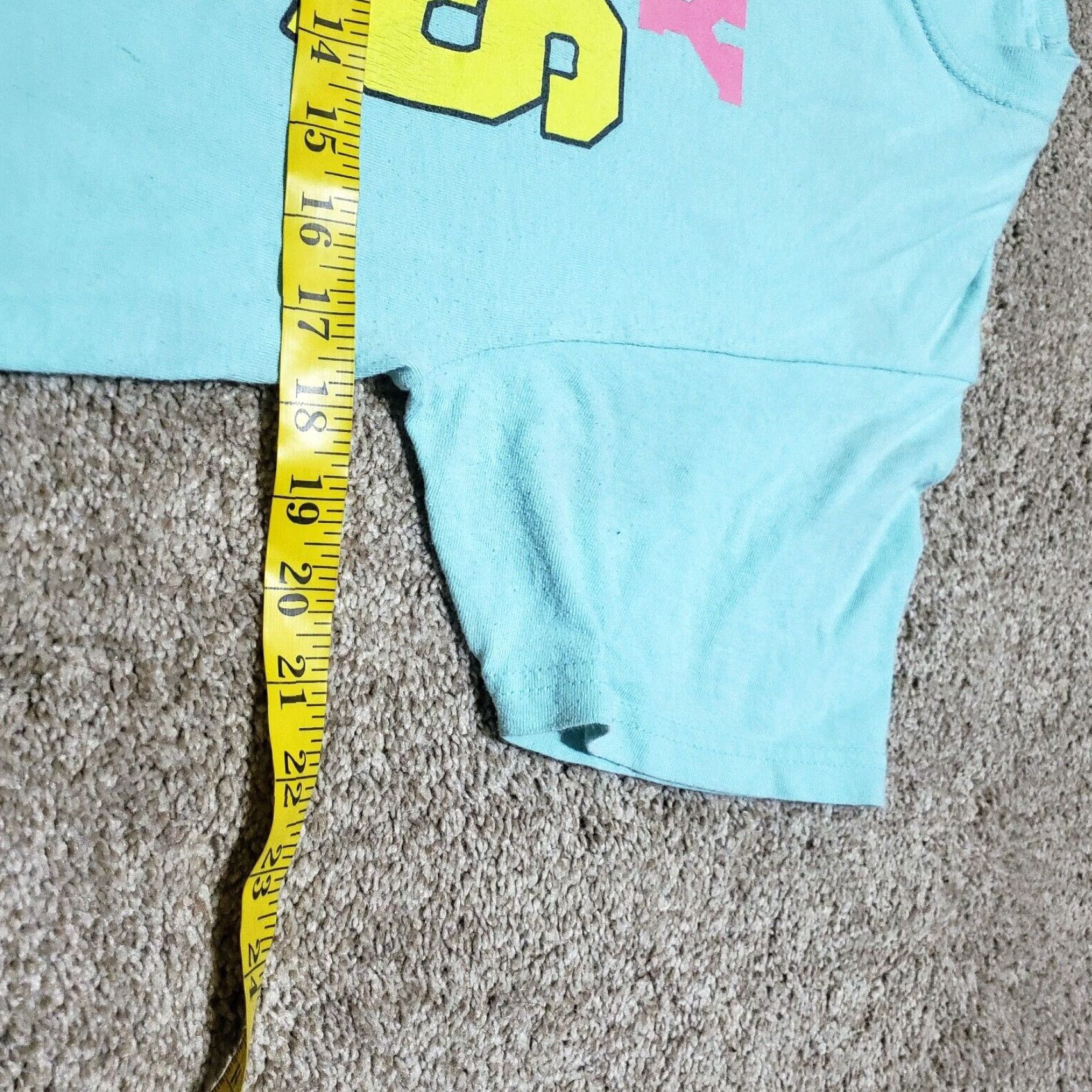 Vintage Looney Tunes Shirt Men’s S Small 94 Style Graphic Short Sleeve Retro Tee Blue 90s Mens Size US S / EU 44-46 / 1 - 6 Thumbnail