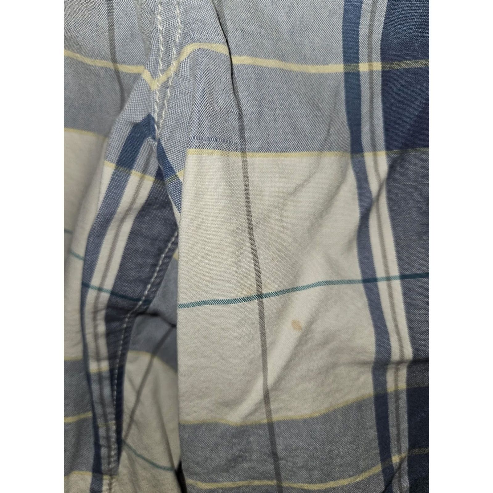 American Eagle Outfitters American Eagle Outfitters Longer Length Shorts Mens 38 Blue Plaid Cotton Casual Bermuda Shorts Mens 38 Blue Plaid Cotton Casual 90s Preppy Logo Pocket Size US 38 / EU 54 - 6 Thumbnail