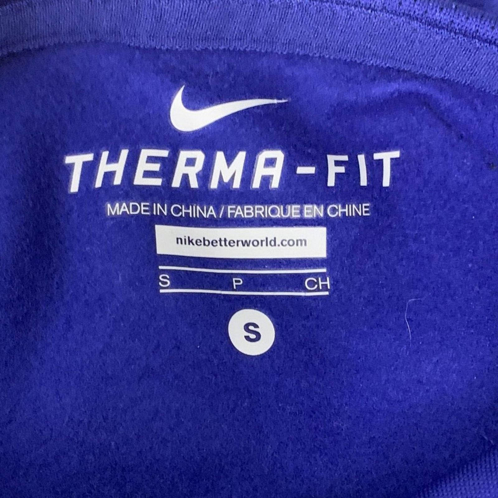 Nike Nike Just Do It Streetwear Blue Hoodie Small Therma Fit Size S / US 4 / IT 40 - 8 Thumbnail