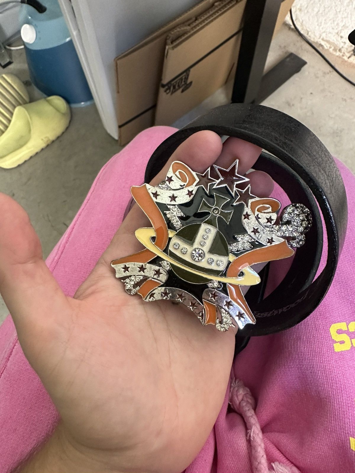 Vivienne Westwood Vivienne Westwood Orb Belt Size ONE SIZE - 6 Thumbnail