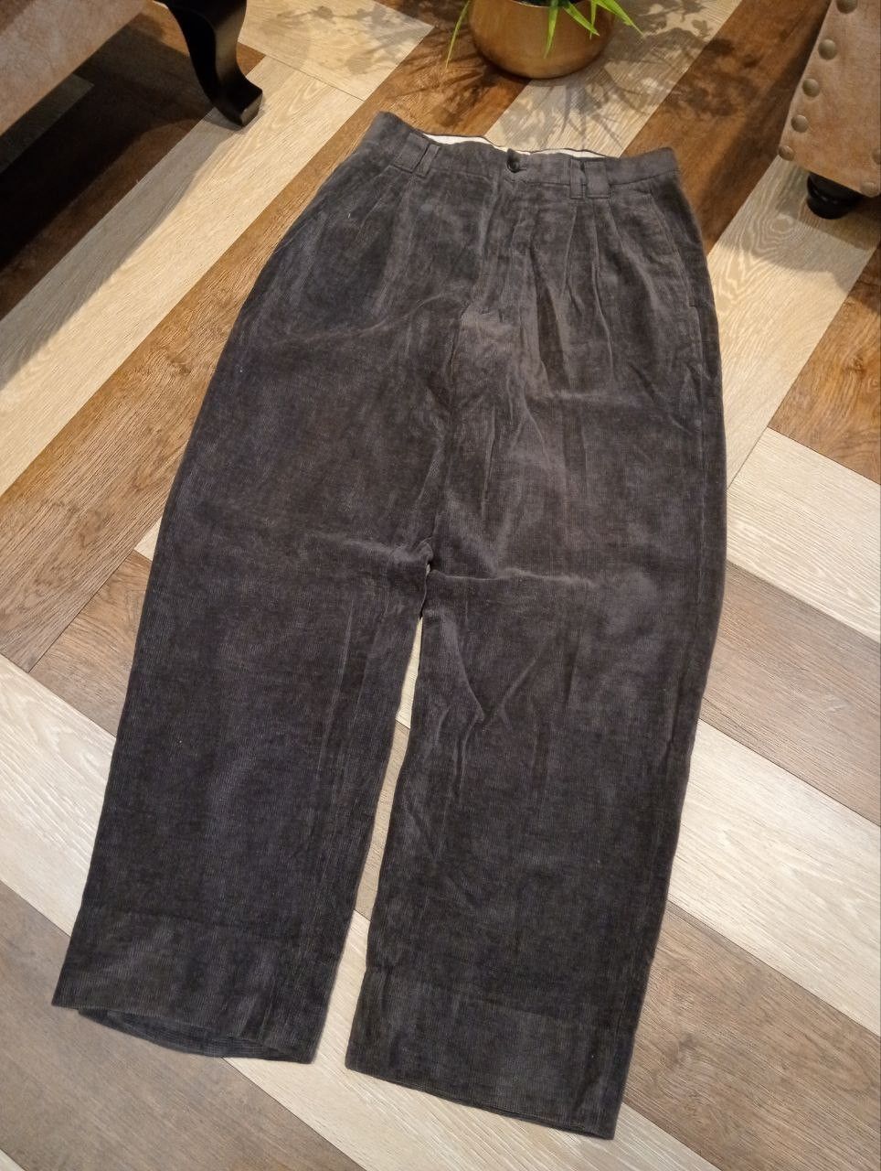 Lanvin VINTAGE LANVIN PARIS BAGGY CORDUROY PANTS Size US 29 - 2 Thumbnail