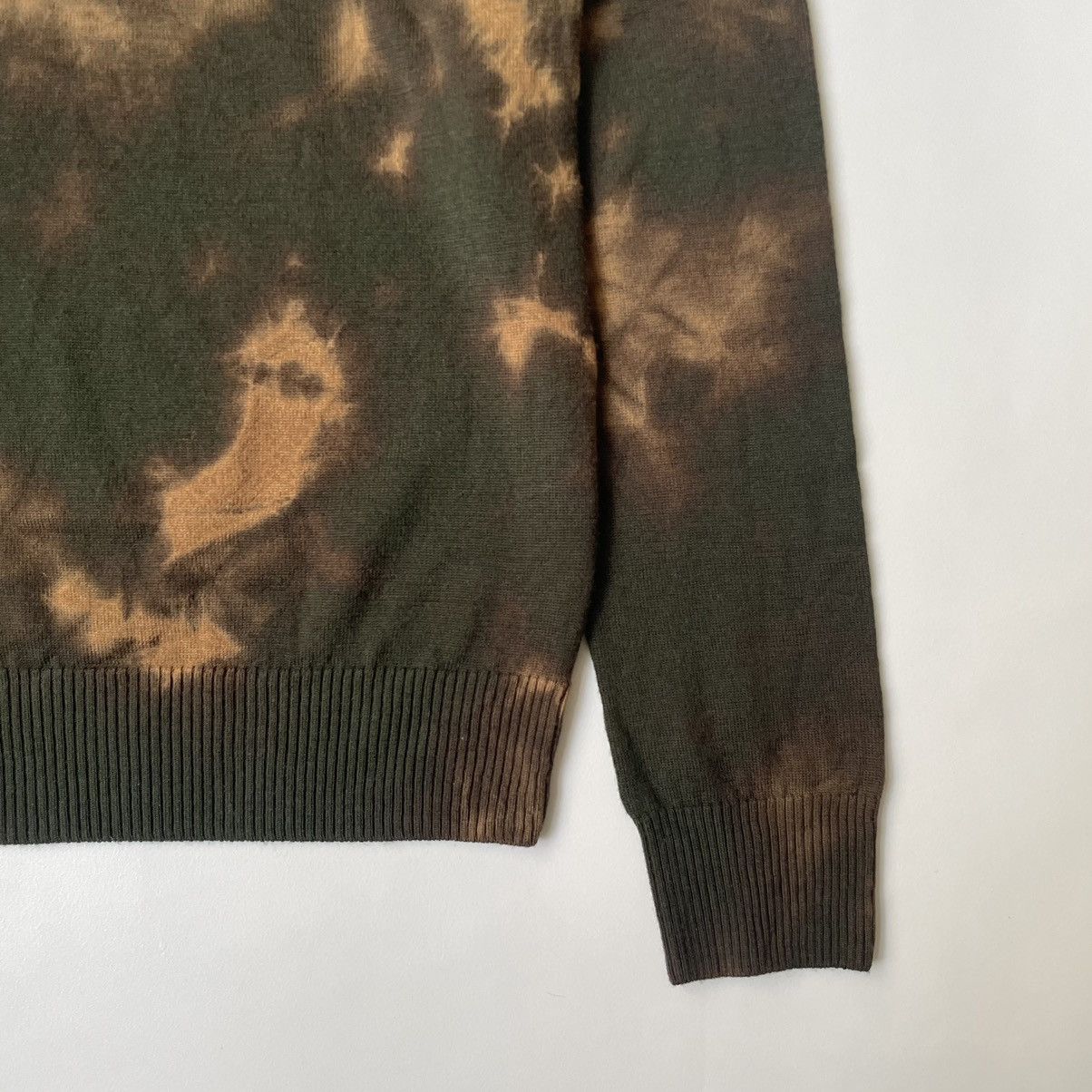 Comme des Garcons A/W 04 Camo Tie Dye Wool Sweater Size US M / EU 48-50 / 2 - 8 Thumbnail
