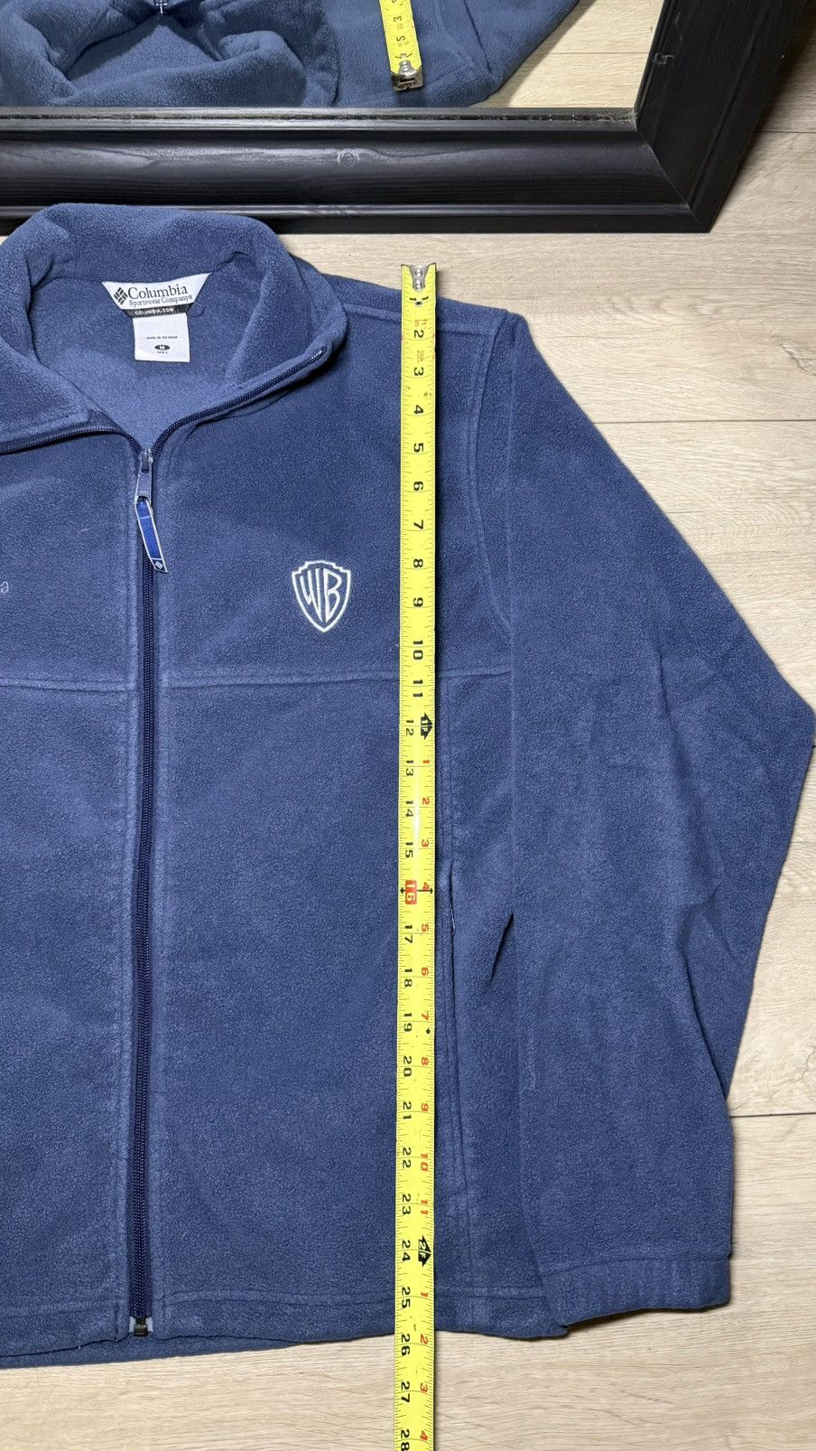 Columbia Y2K 2000s Columbia Warner Brothers Embroidered Fleece Zip Up Size US M / EU 48-50 / 2 - 4 Thumbnail