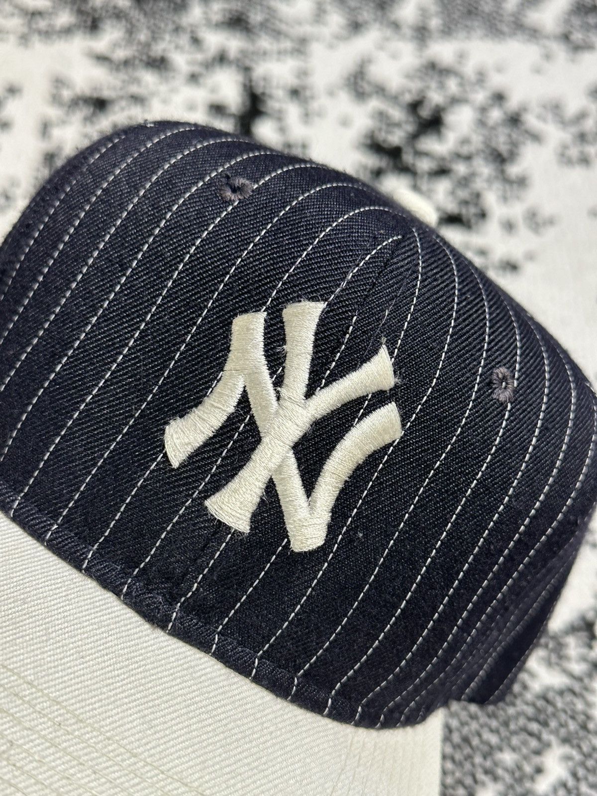 Sports Specialties Vintage NY Yankees MLB Sports Specialties Pinstripe Hat Size ONE SIZE - 2 Thumbnail