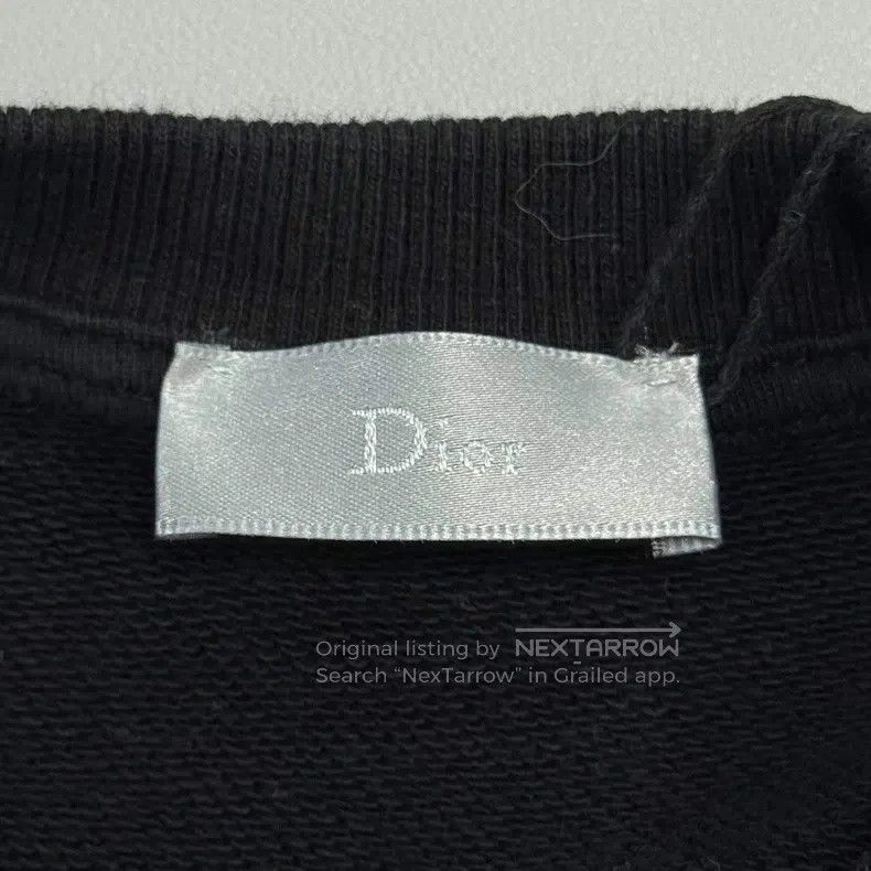 Dior Dior Black slogan logo sweatshirt Size US S / EU 44-46 / 1 - 5 Thumbnail