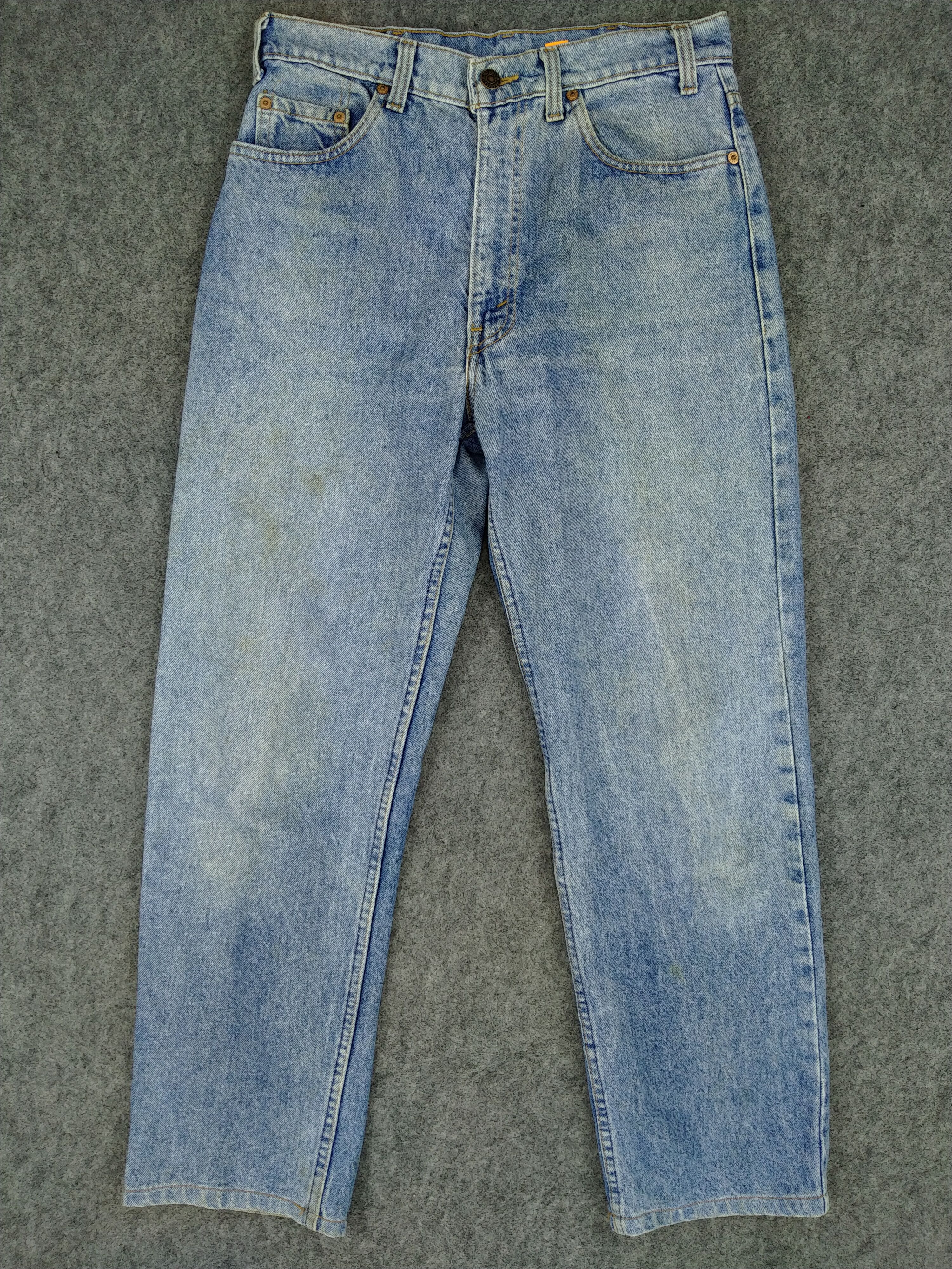 image of Distressed Denim x Levis Blue Wash Vintage Levi's 510 Usa 30X27.5 Denim -Jn971, Men's