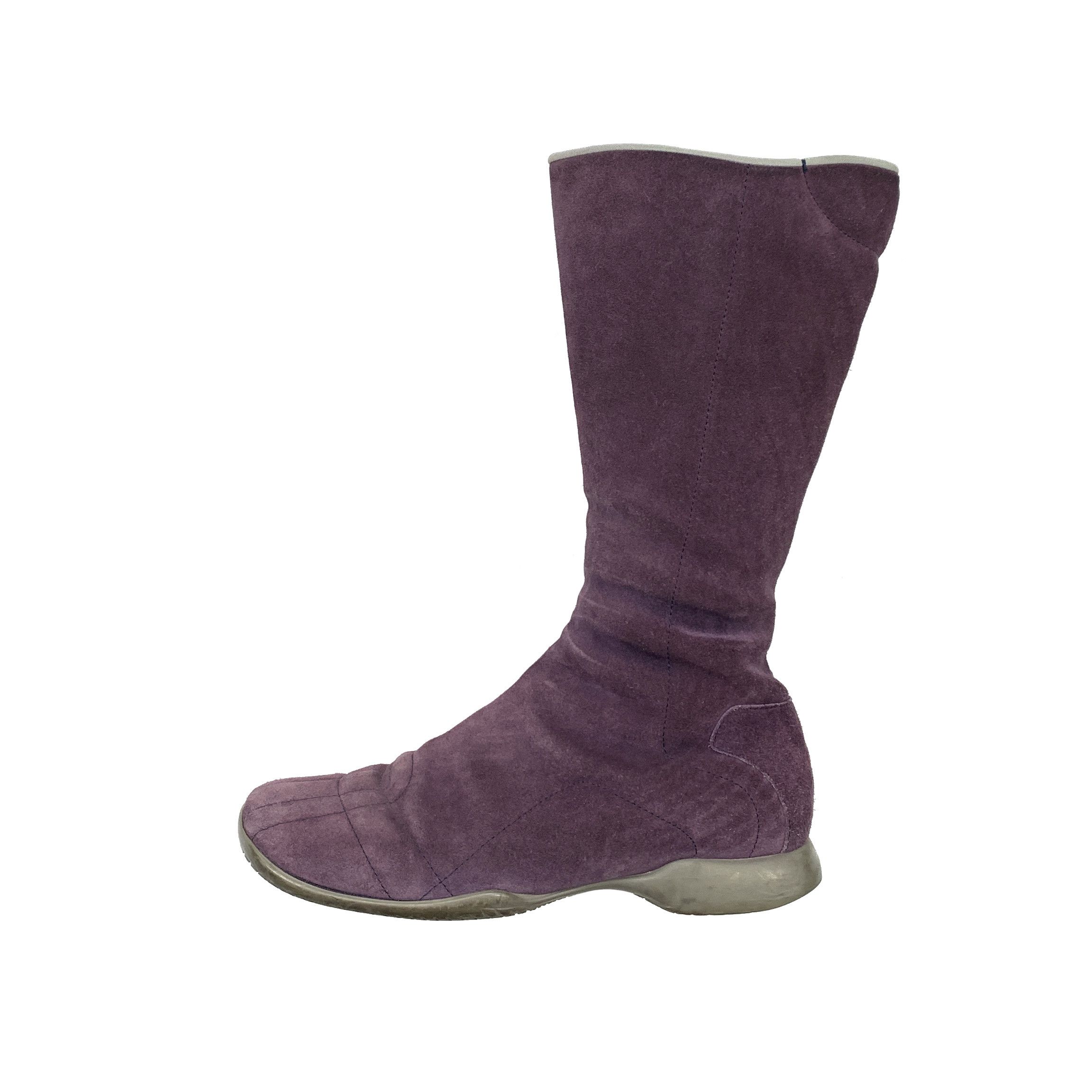 Prada 00s Moto Boots Size US 7 / IT 37 - 4 Thumbnail