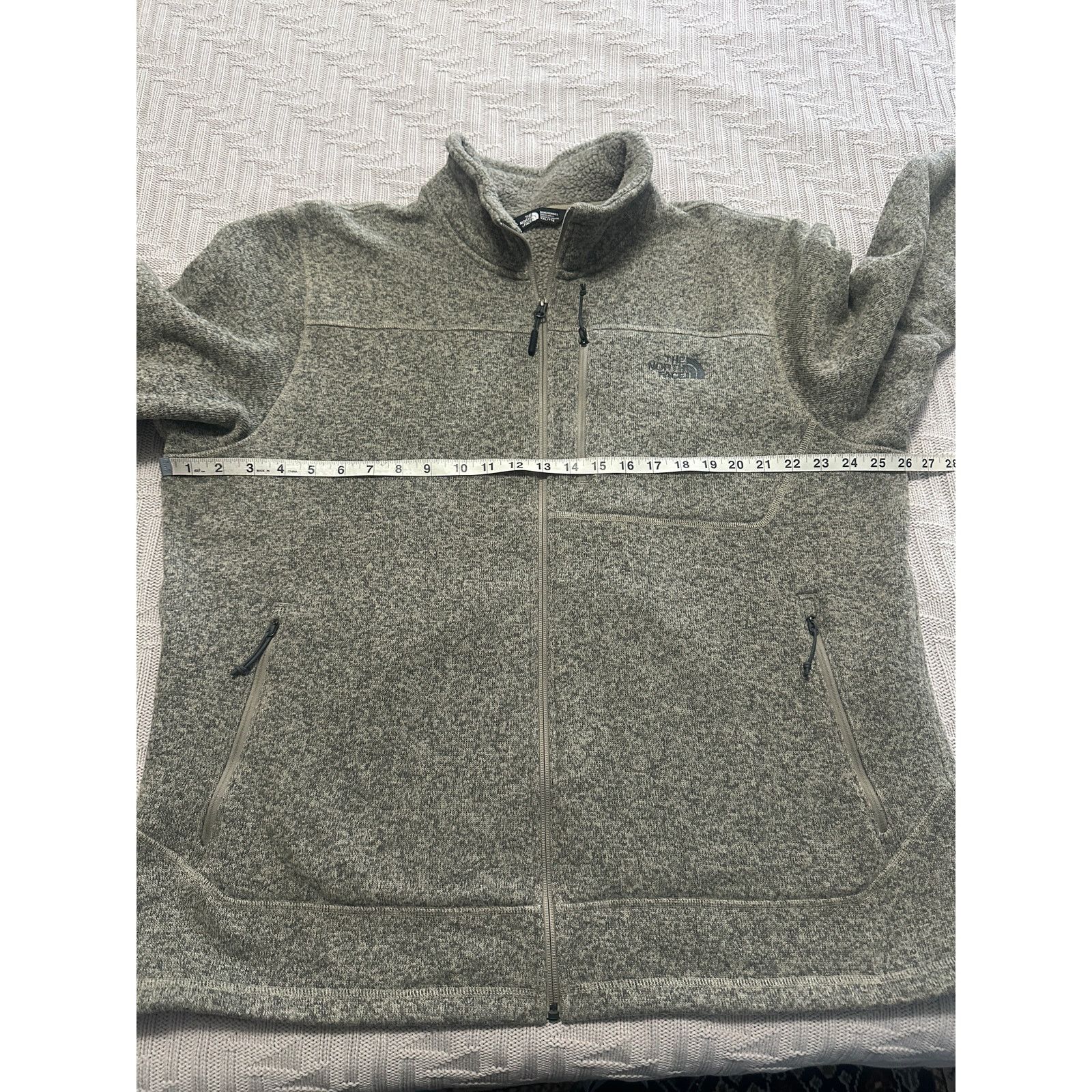 The North Face The North Face oatmeal full zip fleece jacket size XXL Size US XXL / EU 58 / 5 - 6 Thumbnail