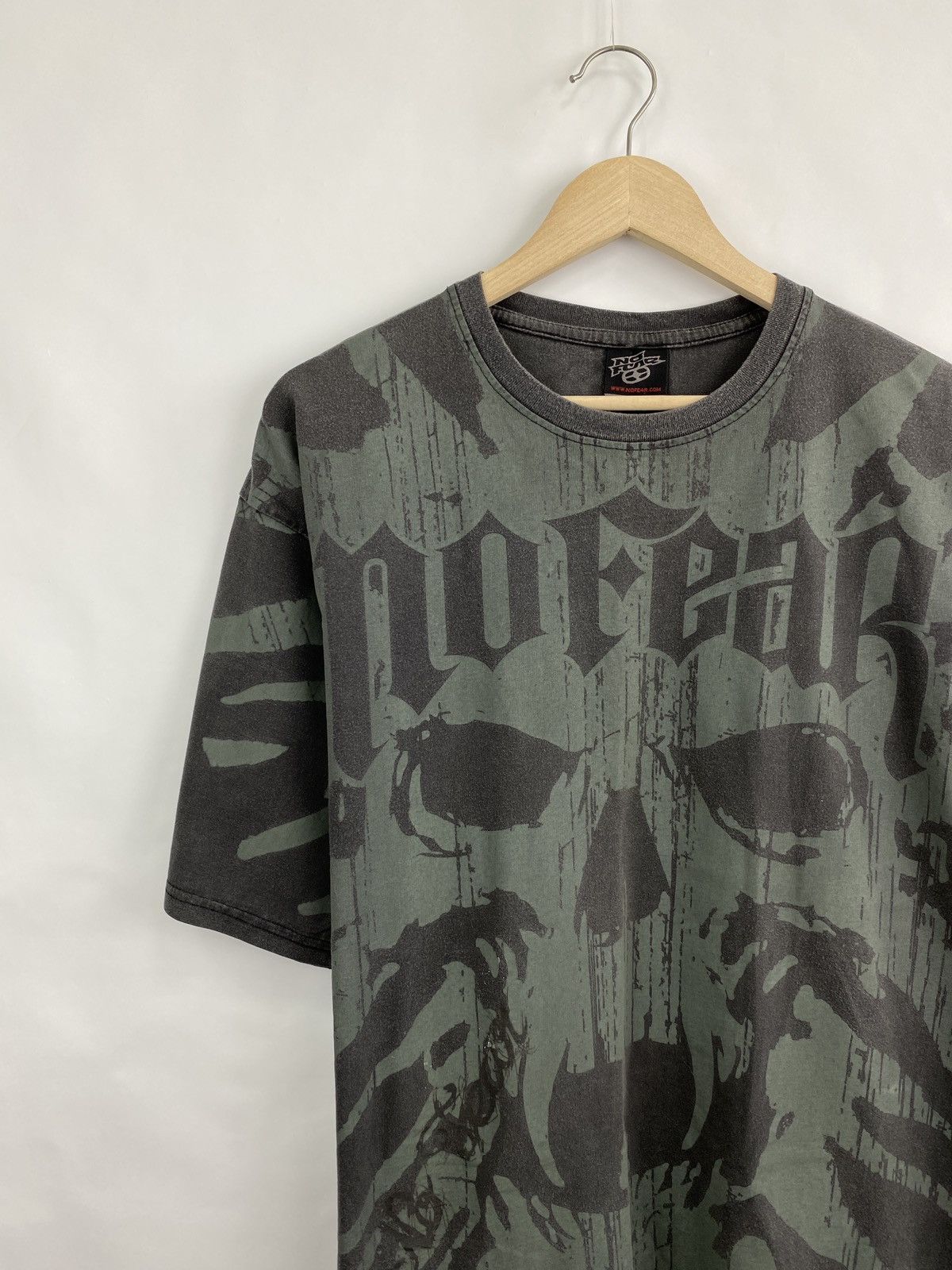 No Fear 💀 Rare No Fear Skull Style Y2K Retro Affliction Style Hype Size US XXL / EU 58 / 5 - 2 Thumbnail