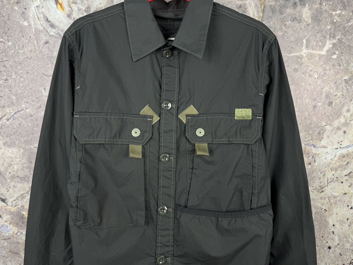 G-Star Men’s G-Star Utility Poplin Indoor Jacket Black Size Small Size US S / EU 44-46 / 1 - 3 Thumbnail