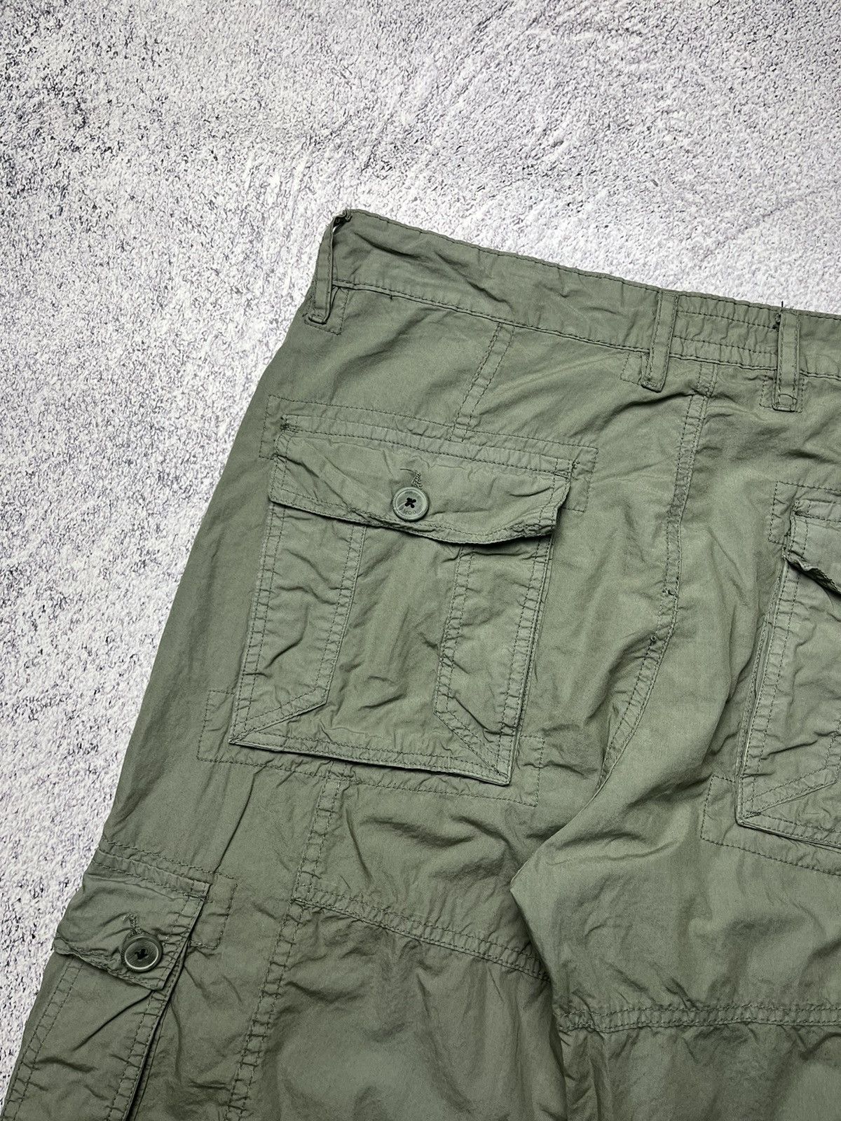 Other VINTAGE JAPANESE STYLE MULTI POCKET MILITARY CARGO PANTS Size US 34 / EU 50 - 17 Thumbnail