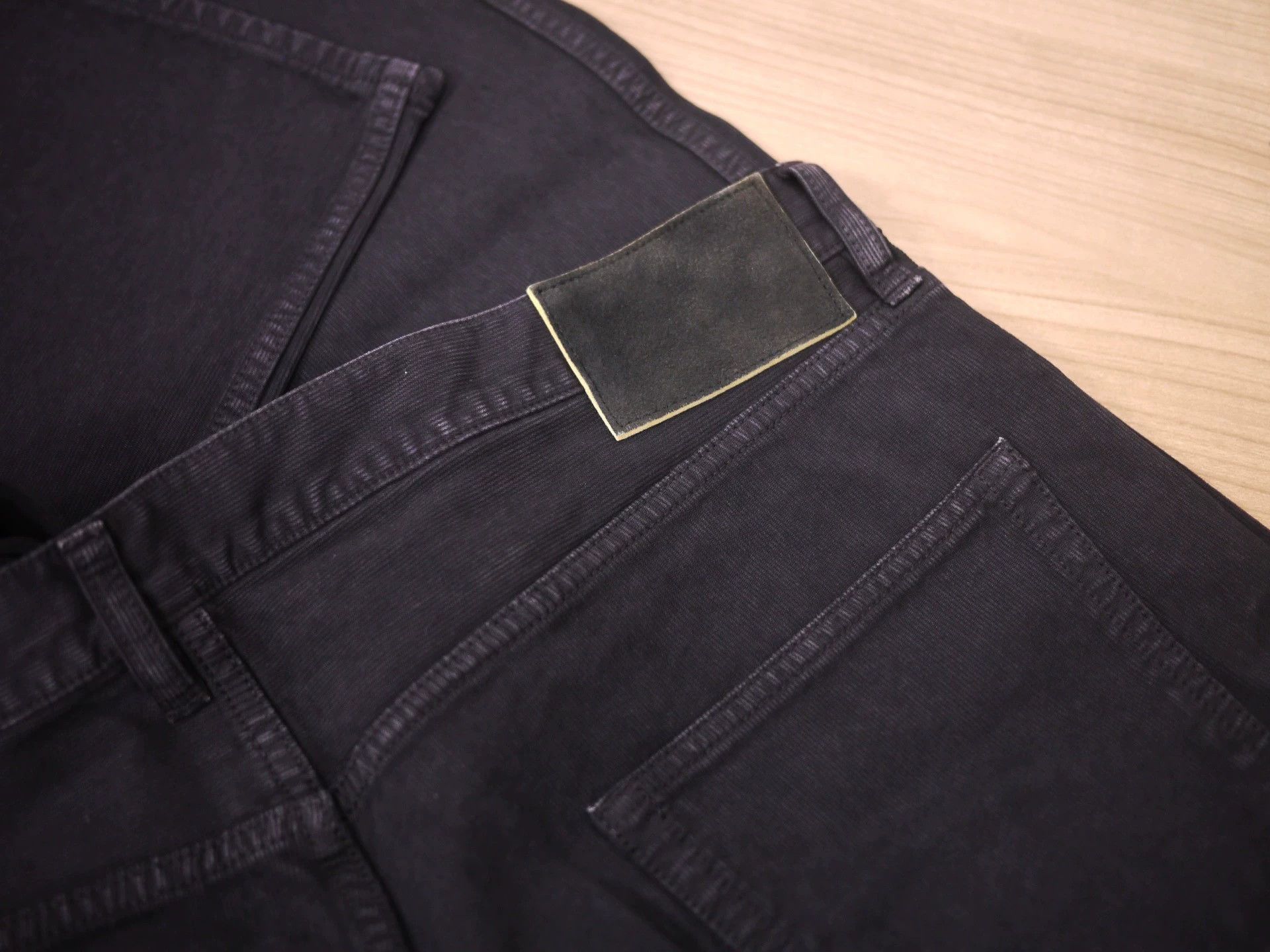 Visvim Visvim Fluxus 10 Black Dry Pique Size 5 Size US 38 / EU 54 - 5 Thumbnail