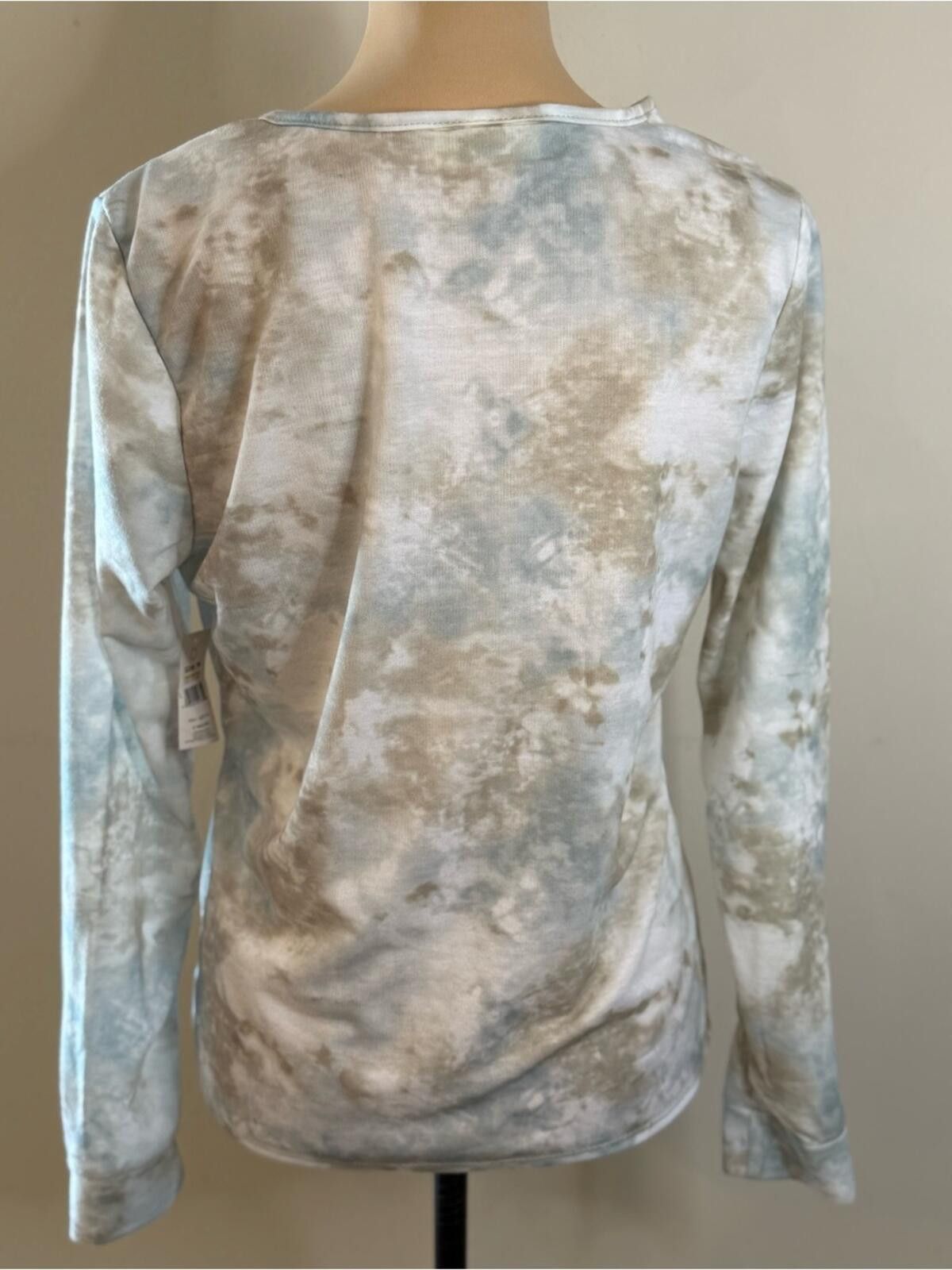 Other Bobbie Brooks tie dye lightweight sweatshirt bow waist SZ M Size M / US 6-8 / IT 42-44 - 4 Thumbnail