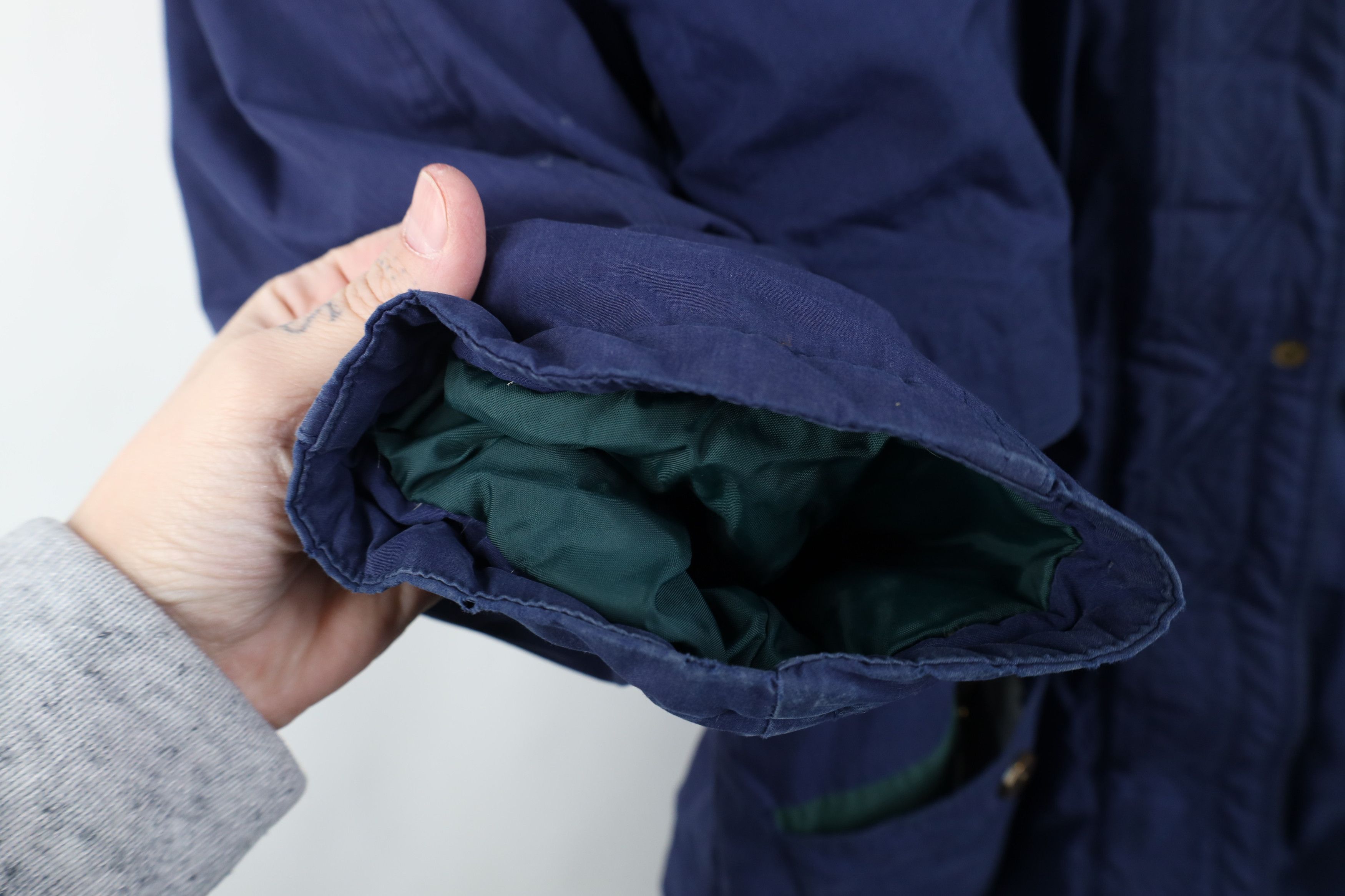 Vintage Vintage 90s Streetwear Duck Down Puffer Parka Jacket Blue Size XL / US 12-14 / IT 48-50 - 8 Thumbnail
