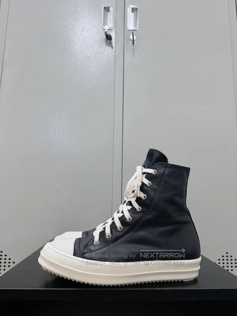 Rick Owens Rick Owens Top Waxed Canvas Chuck Taylors Size US 7 / EU 40 - 4 Thumbnail