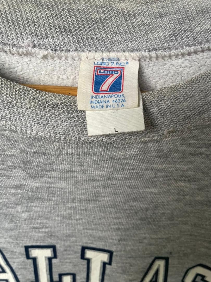 Logo 7 Vintage Cowboys Dallas Logo 7 Big Logo Printed Sweatshirt/L Size US L / EU 52-54 / 3 - 6 Thumbnail
