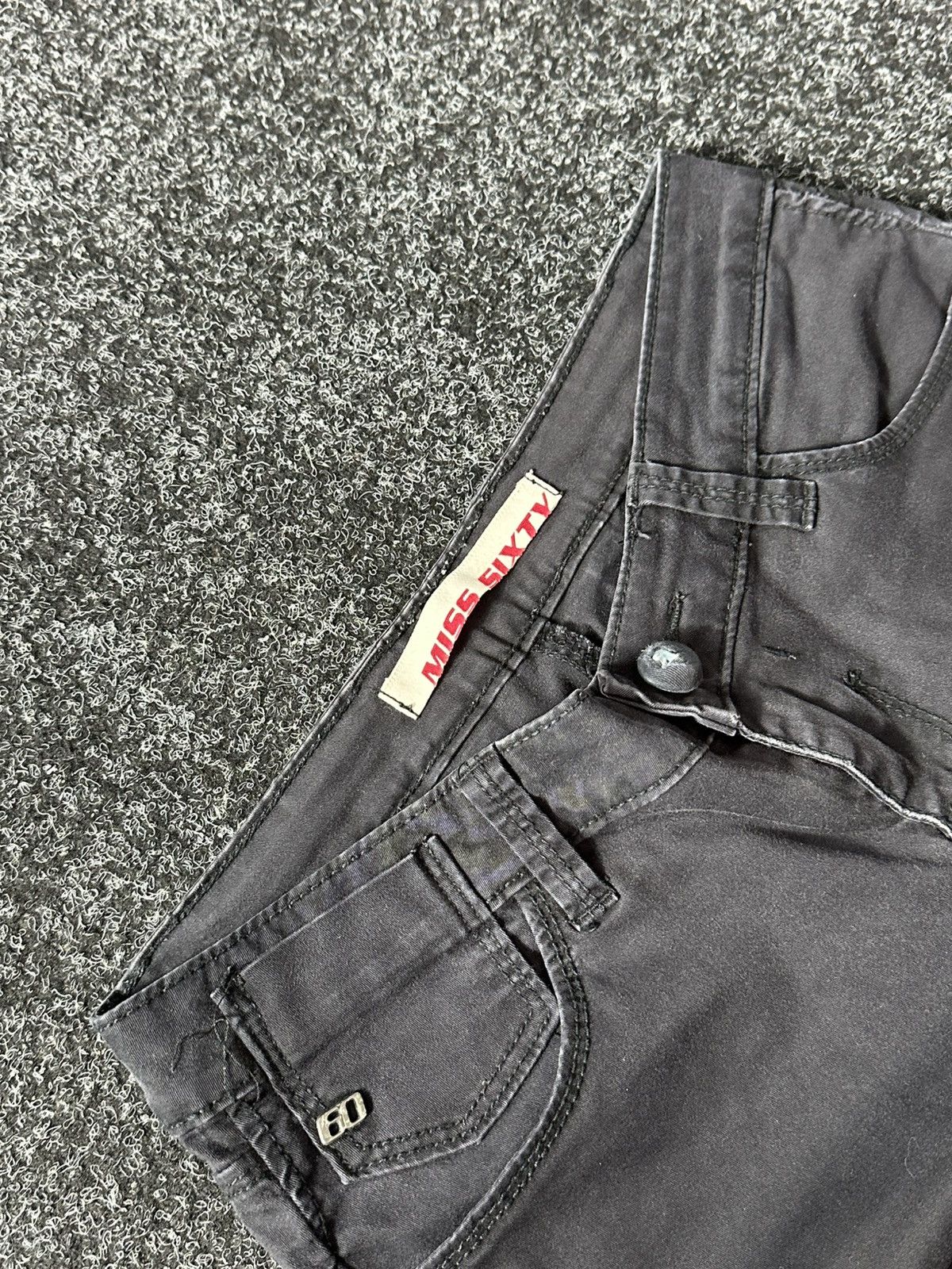 Japanese Brand × Miss Sixty × Vintage 🚨Vintage Y2K Miss Sixty Flared Pants Streetwear 90s Size 29" - 5 Thumbnail