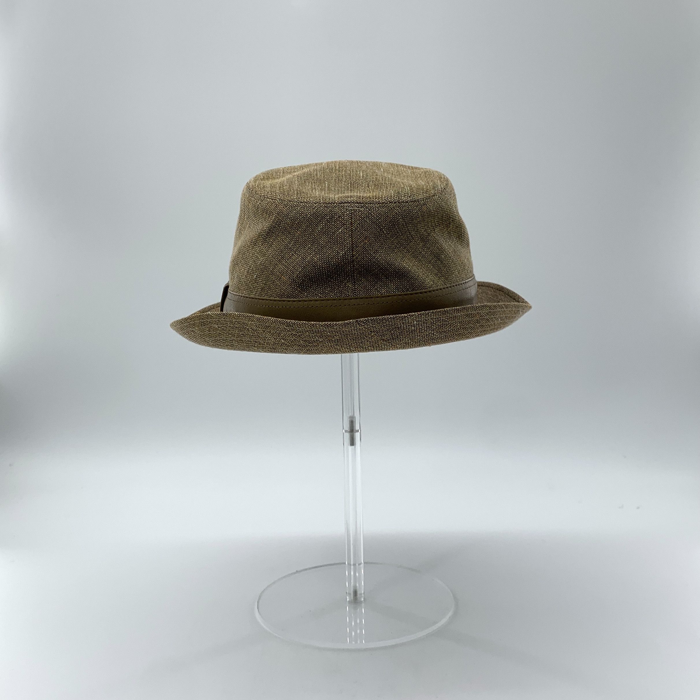 Hermes Hermes Linen Bucket Hat Brown (60 cm) Size ONE SIZE - 4 Thumbnail