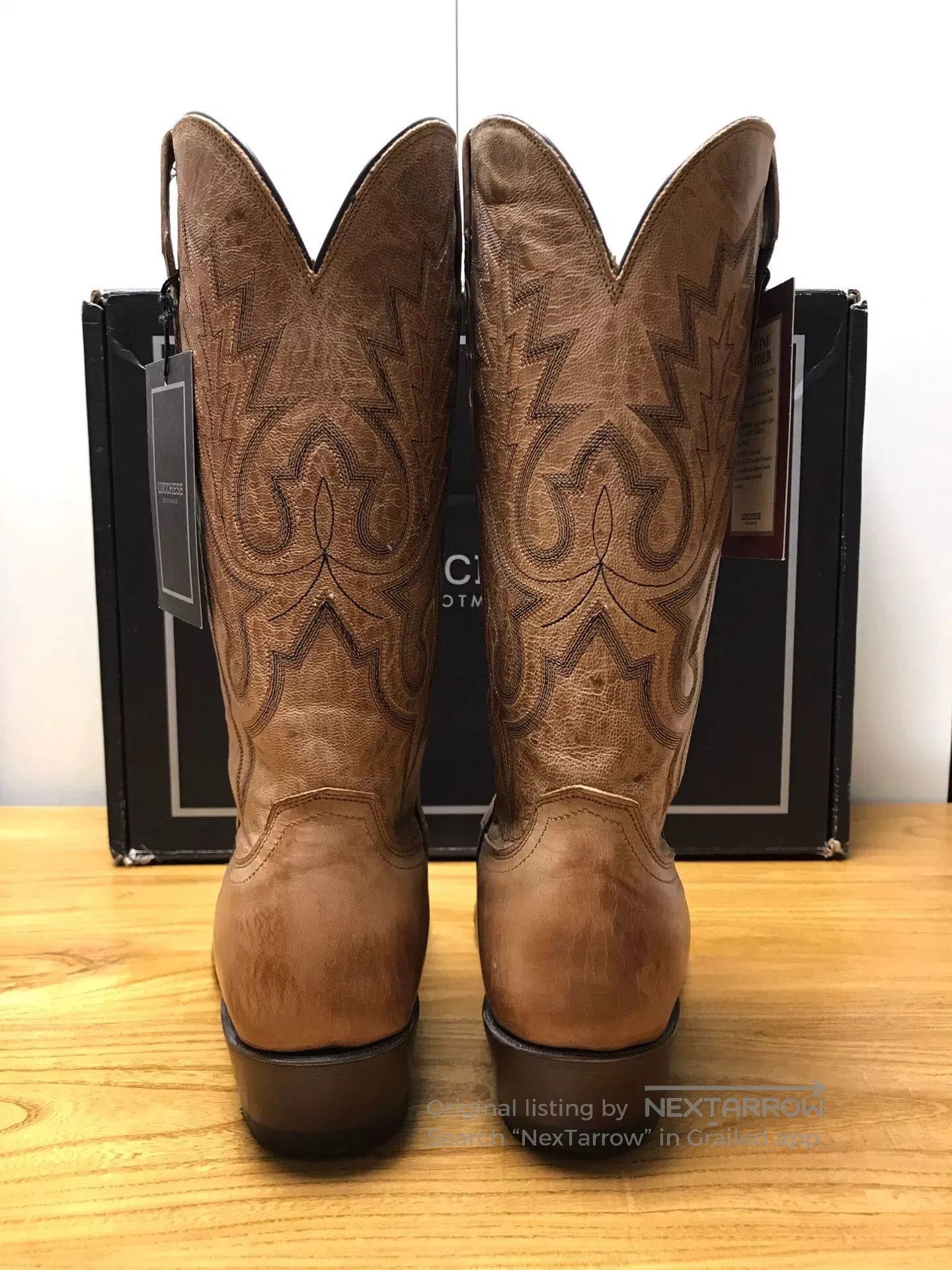 Lucchese Lucchese Western Cowboy Boots US 9EE. Size US 9 / EU 42 - 3 Thumbnail