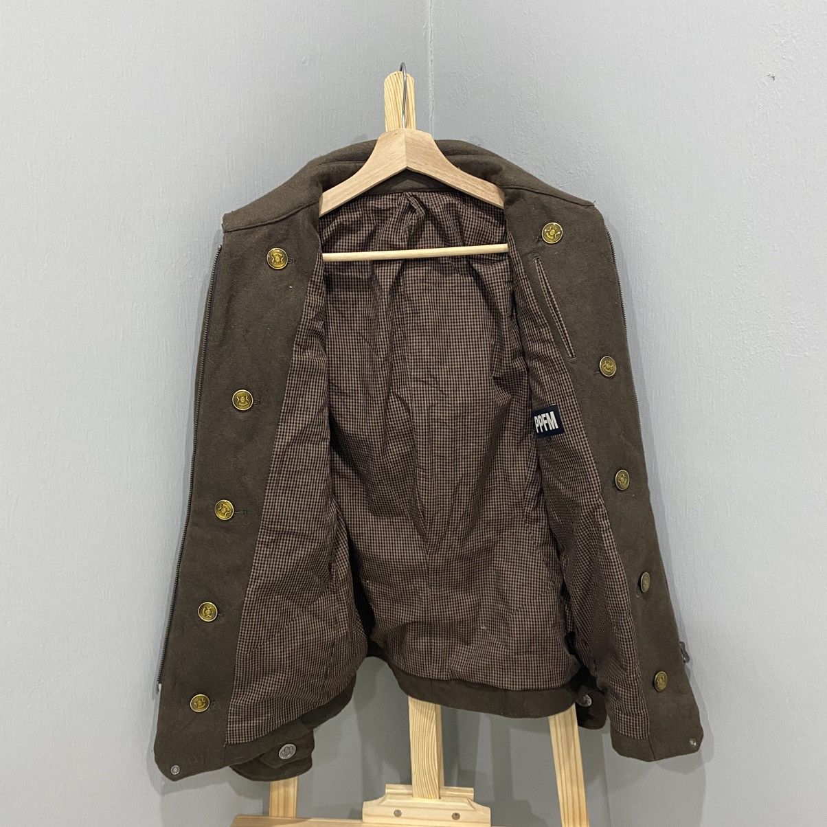PPFM PPFM Napoleon Wool Military Jacket Archive Y2K Punk Size US M / EU 48-50 / 2 - 3 Thumbnail