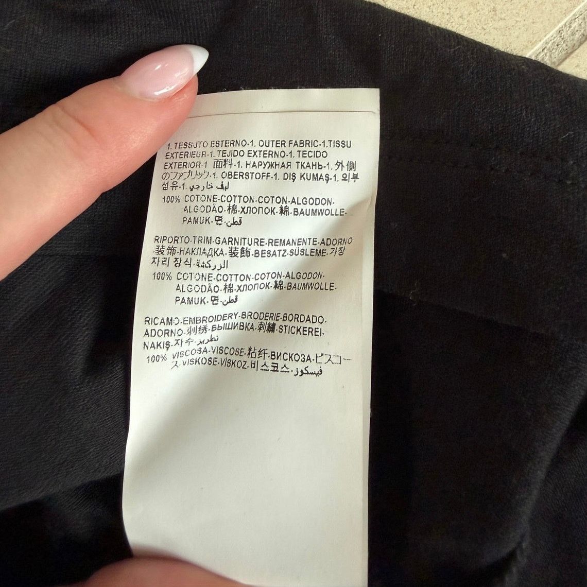 Versace Versace Black Logo T-Shirt 2XL Embroidered NFC Authentic Tee Size US XXL / EU 58 / 5 - 6 Thumbnail