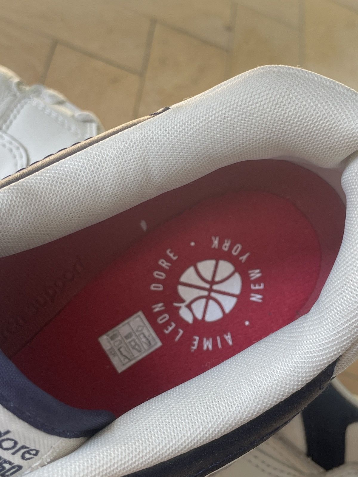 Aime Leon Dore × New Balance New Balance x Aime Leon Dore 550 Cream White / Red Size US 10 / EU 43 - 6 Thumbnail