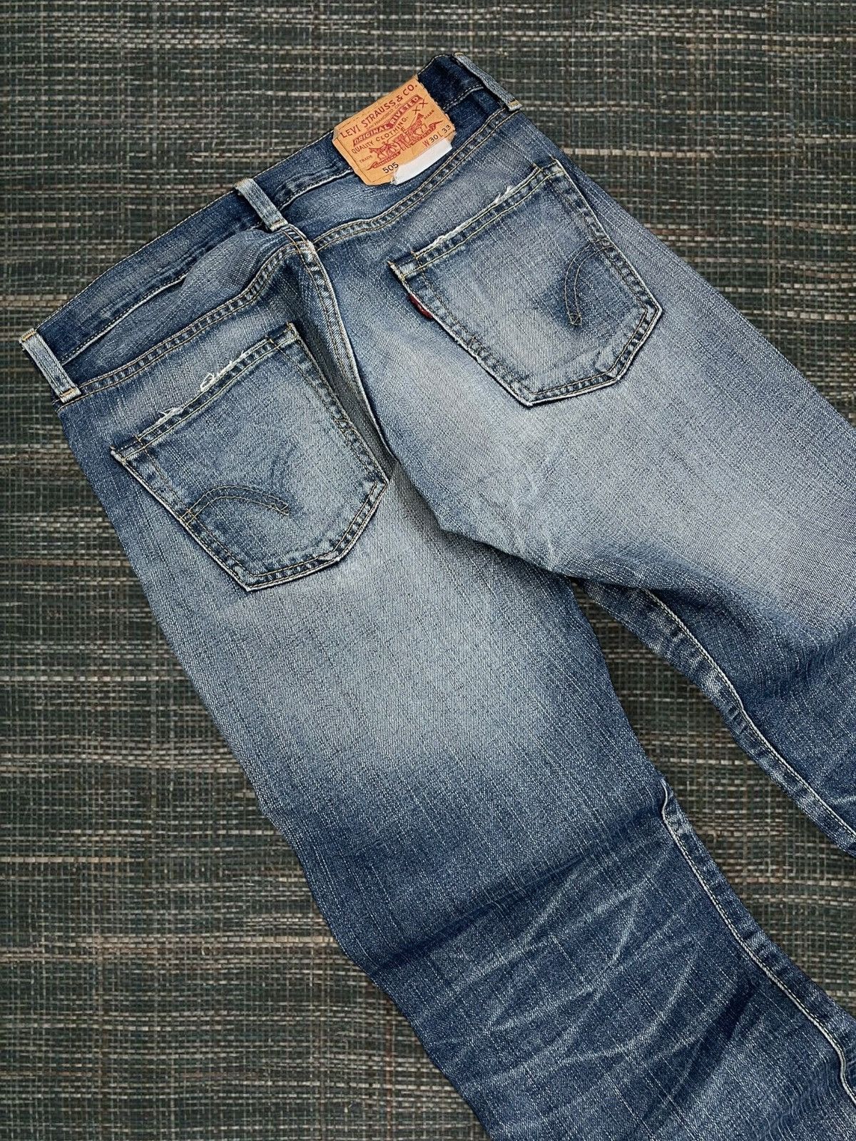 Levi's Vintage Clothing Vintage Og 1990s Original Designer Levis 505 Clean Denim Size US 30 / EU 46 - 15 Thumbnail